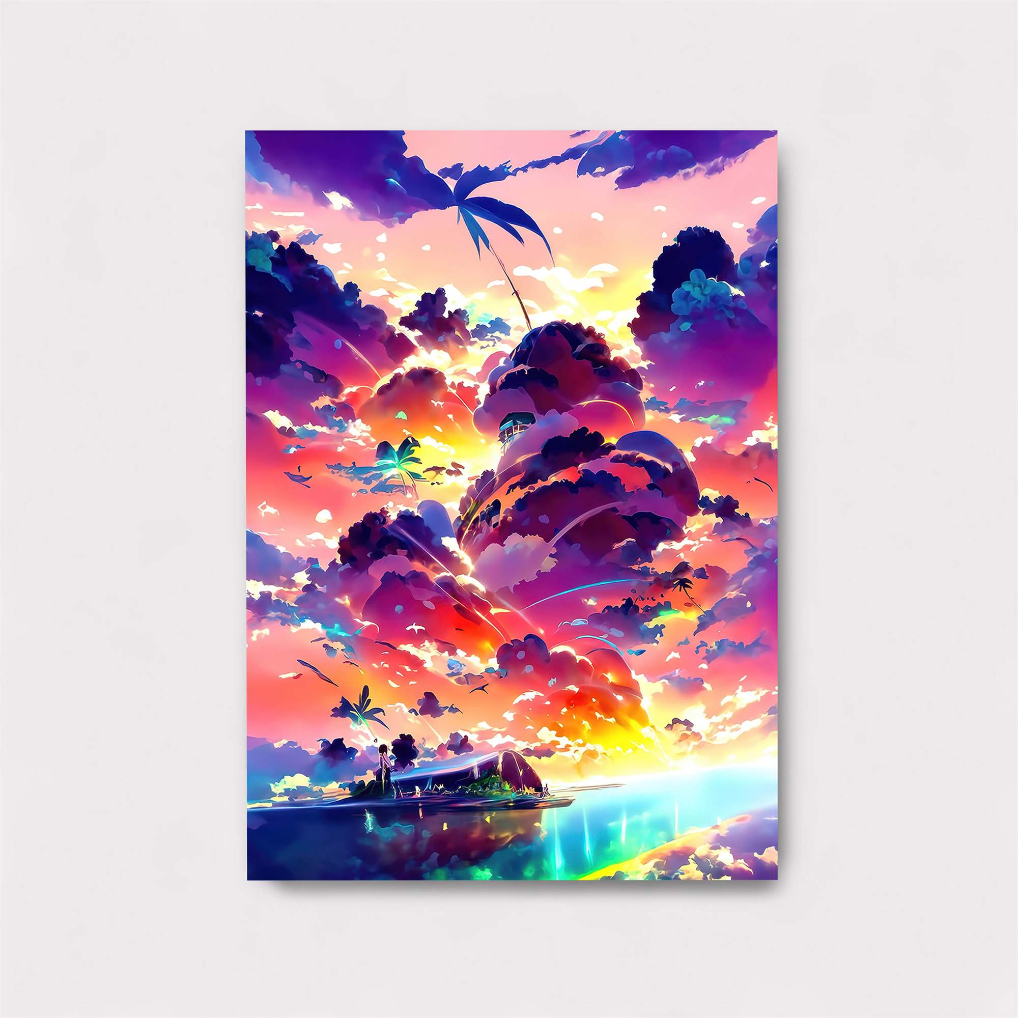 Sunset Serenity Safe Wall Magnetic / M