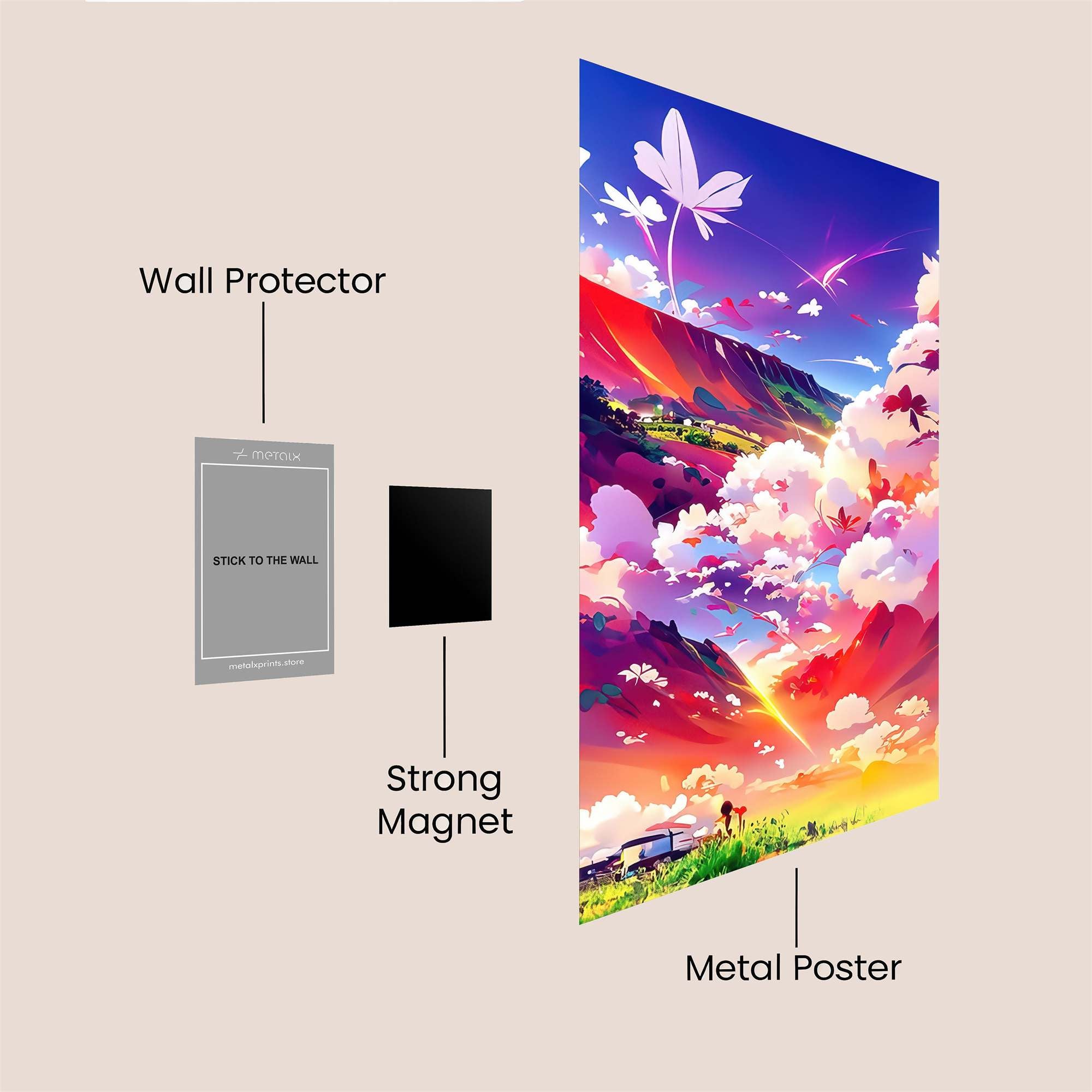 Dreamscape Euphoria Safe Wall Magnetic / M