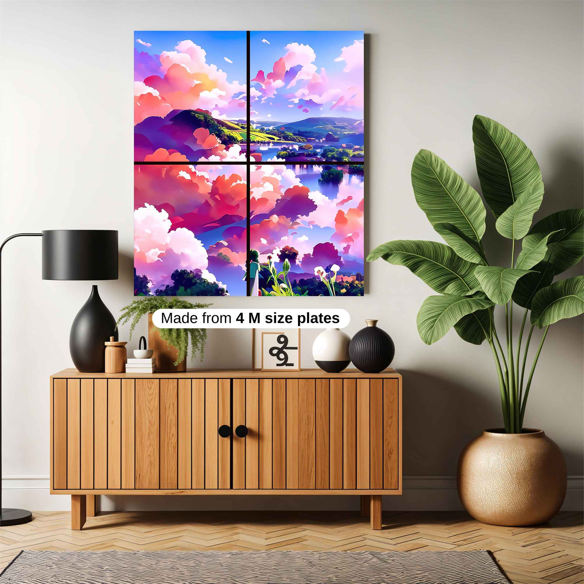 Skyward Serenity Safe Wall Magnetic / M