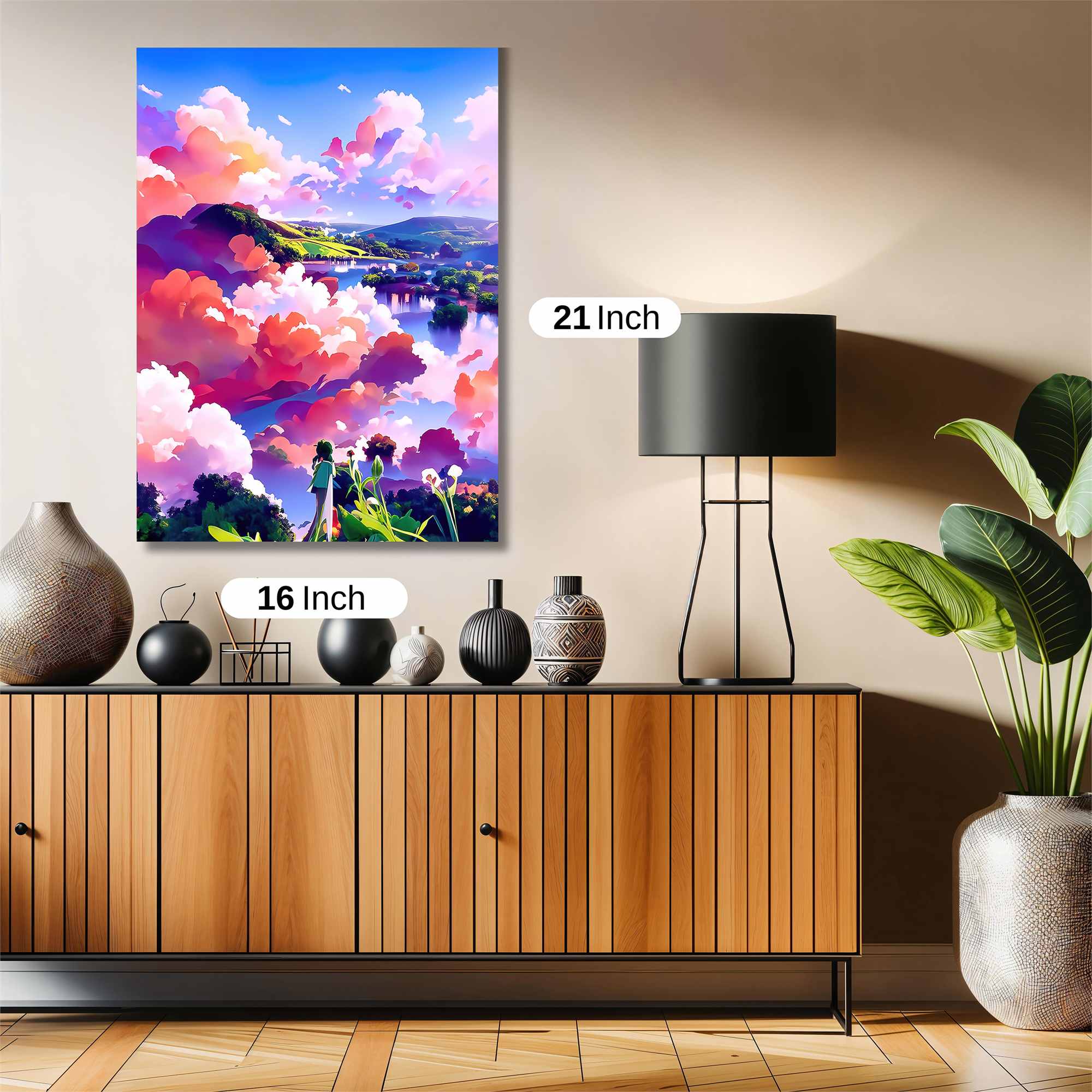 Skyward Serenity Safe Wall Magnetic / M