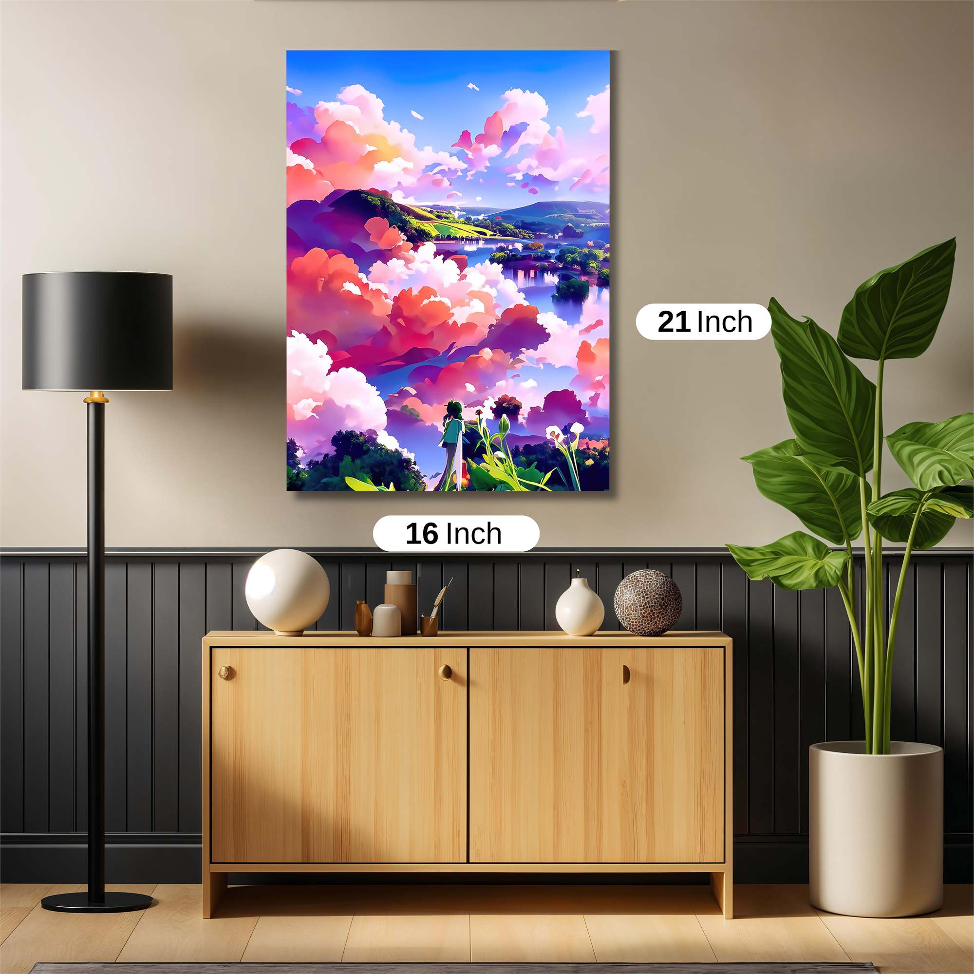 Skyward Serenity Safe Wall Magnetic / M