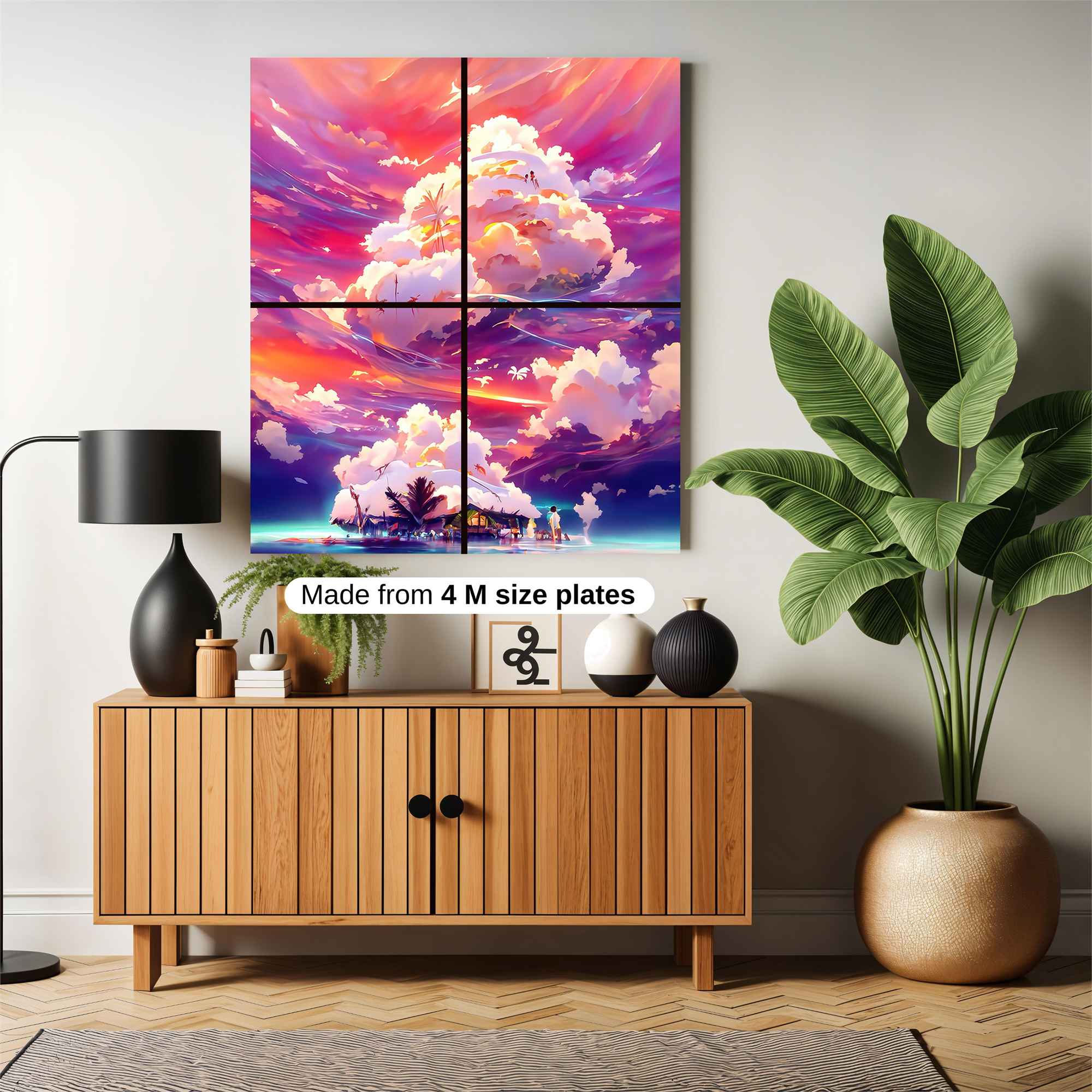 Island Serenity Safe Wall Magnetic / M