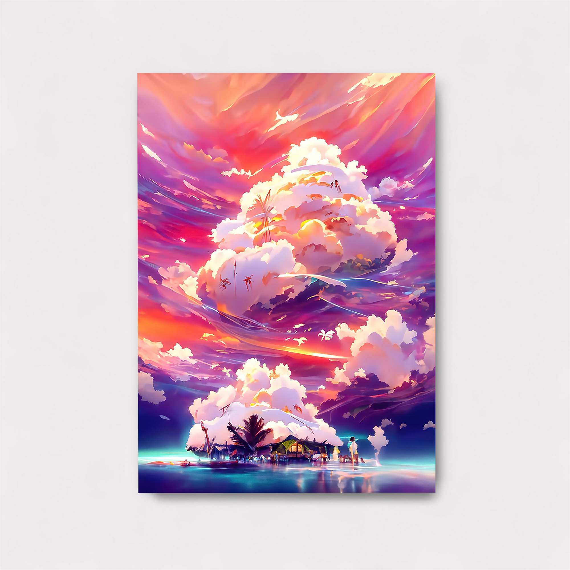 Island Serenity Safe Wall Magnetic / M