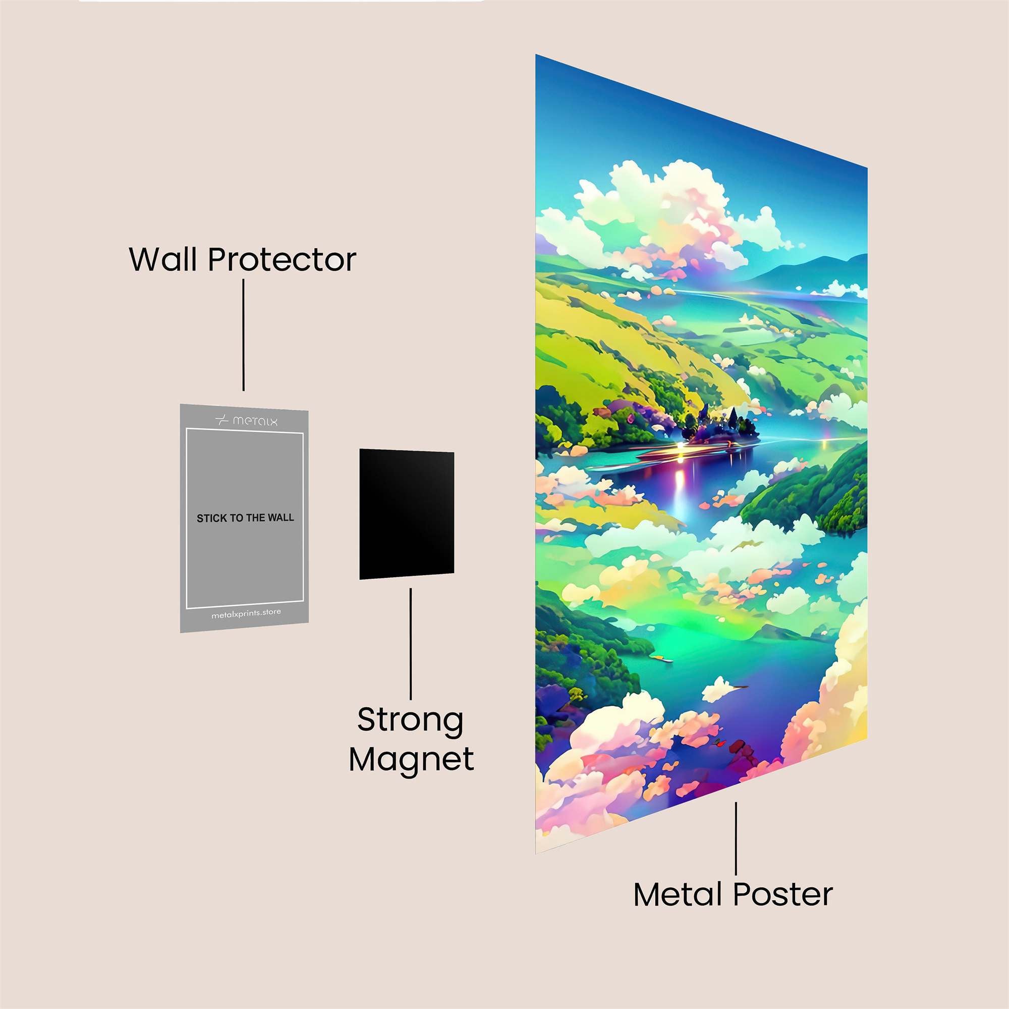 Valley Serenity Safe Wall Magnetic / M