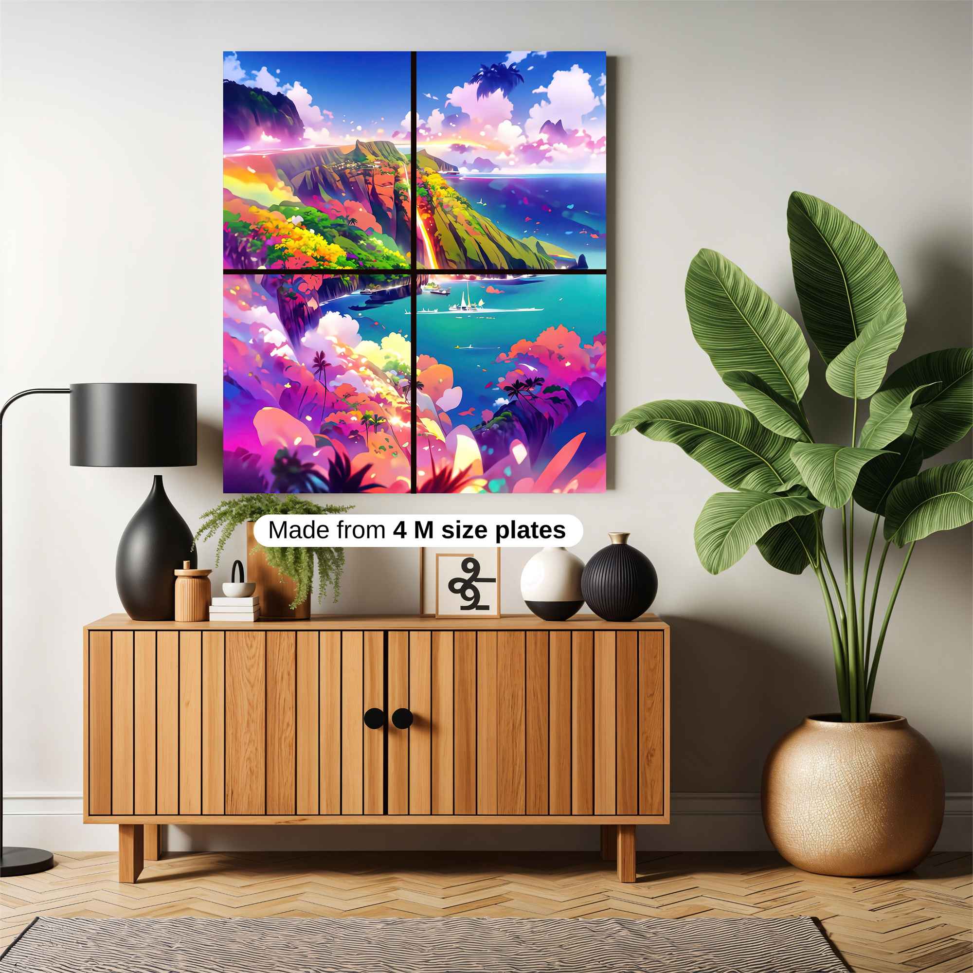 Rainbow Serenity Safe Wall Magnetic / M