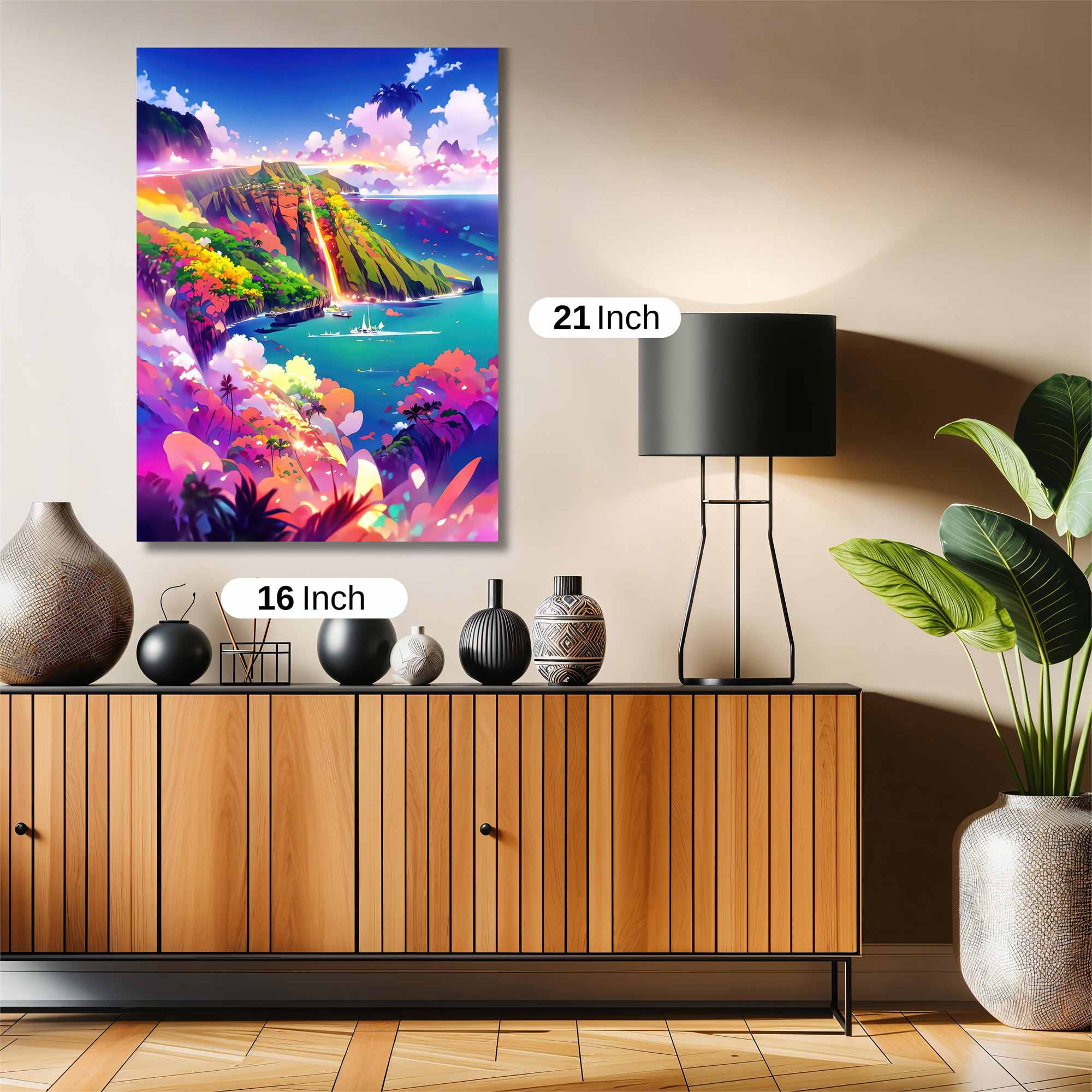 Rainbow Serenity Safe Wall Magnetic / M