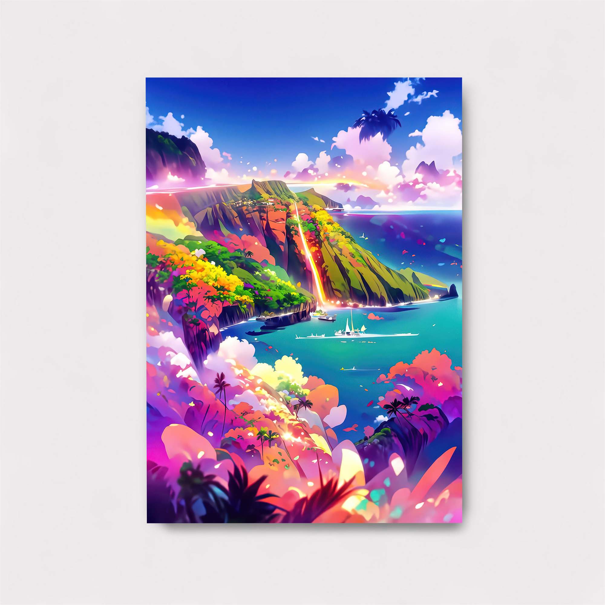 Rainbow Serenity Safe Wall Magnetic / M
