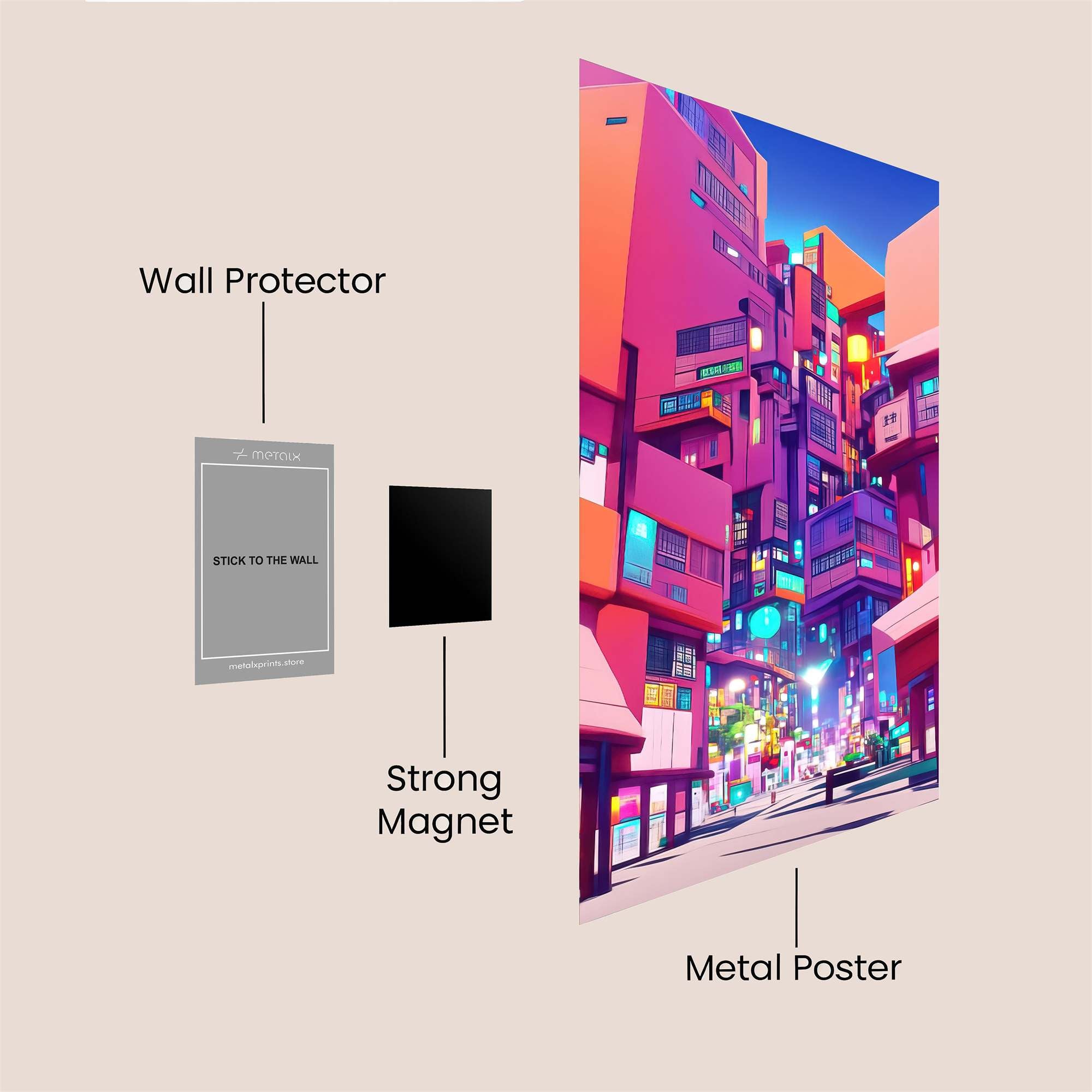 Cyberpunk Serenity Safe Wall Magnetic / M