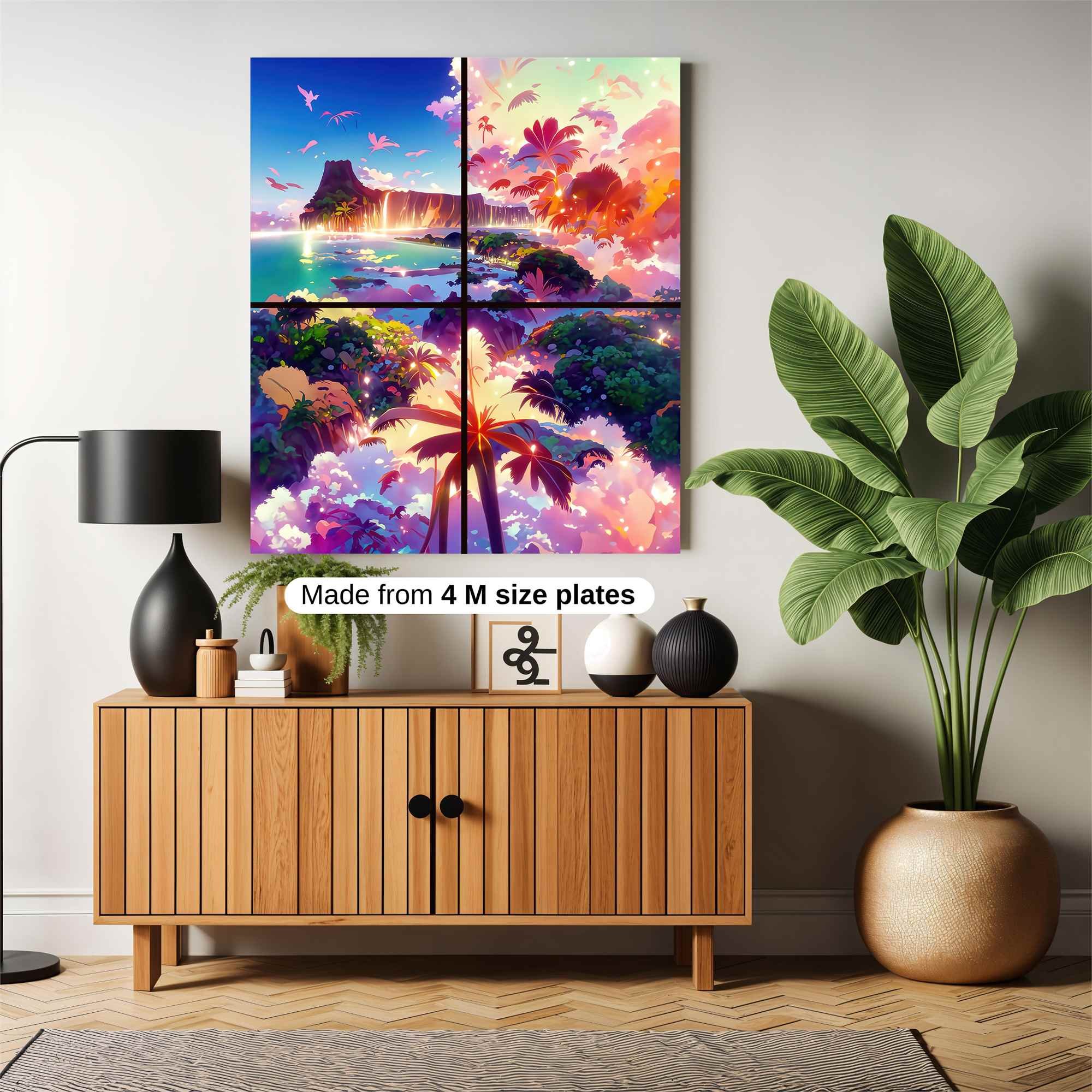 Island Dreamscape Safe Wall Magnetic / M