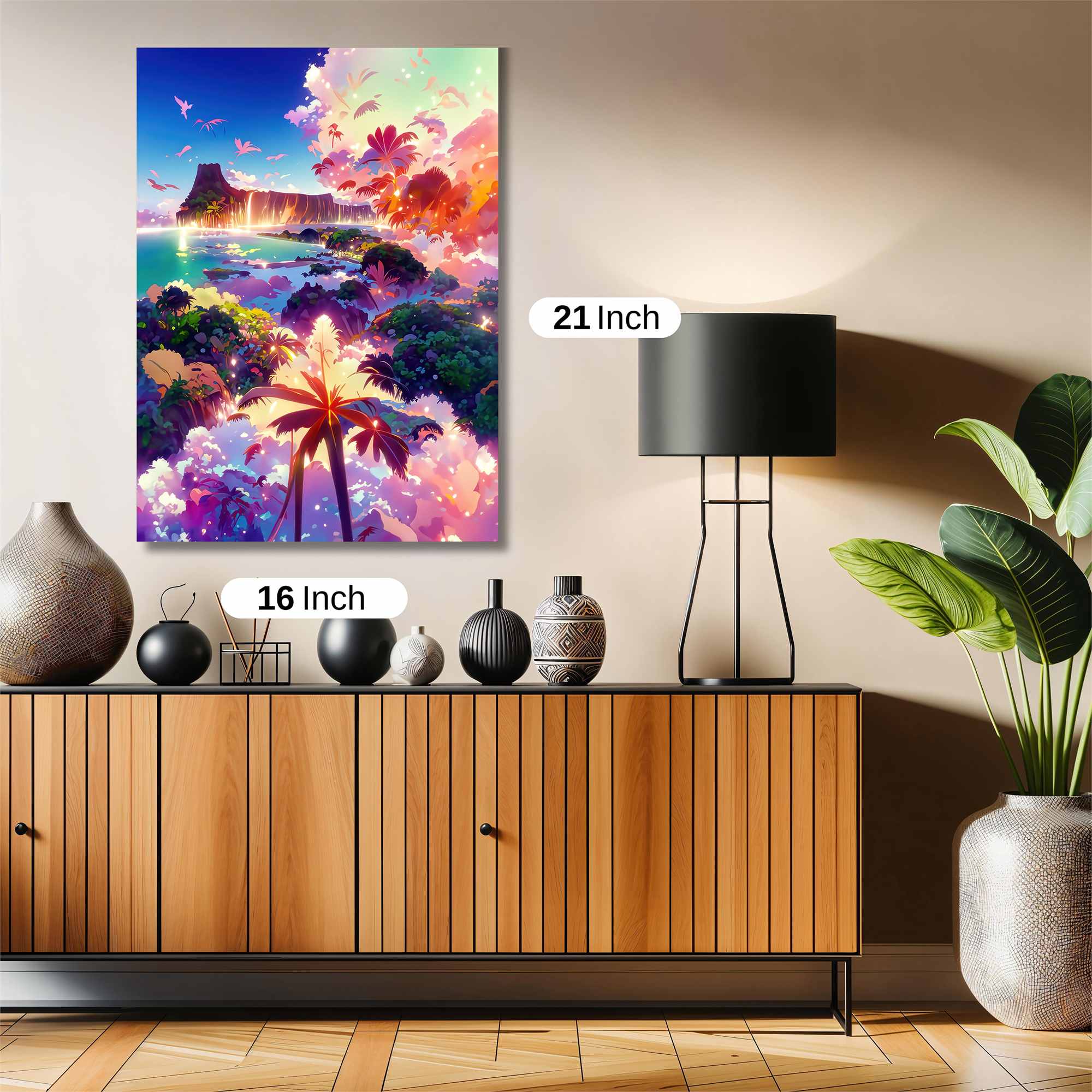 Island Dreamscape Safe Wall Magnetic / M