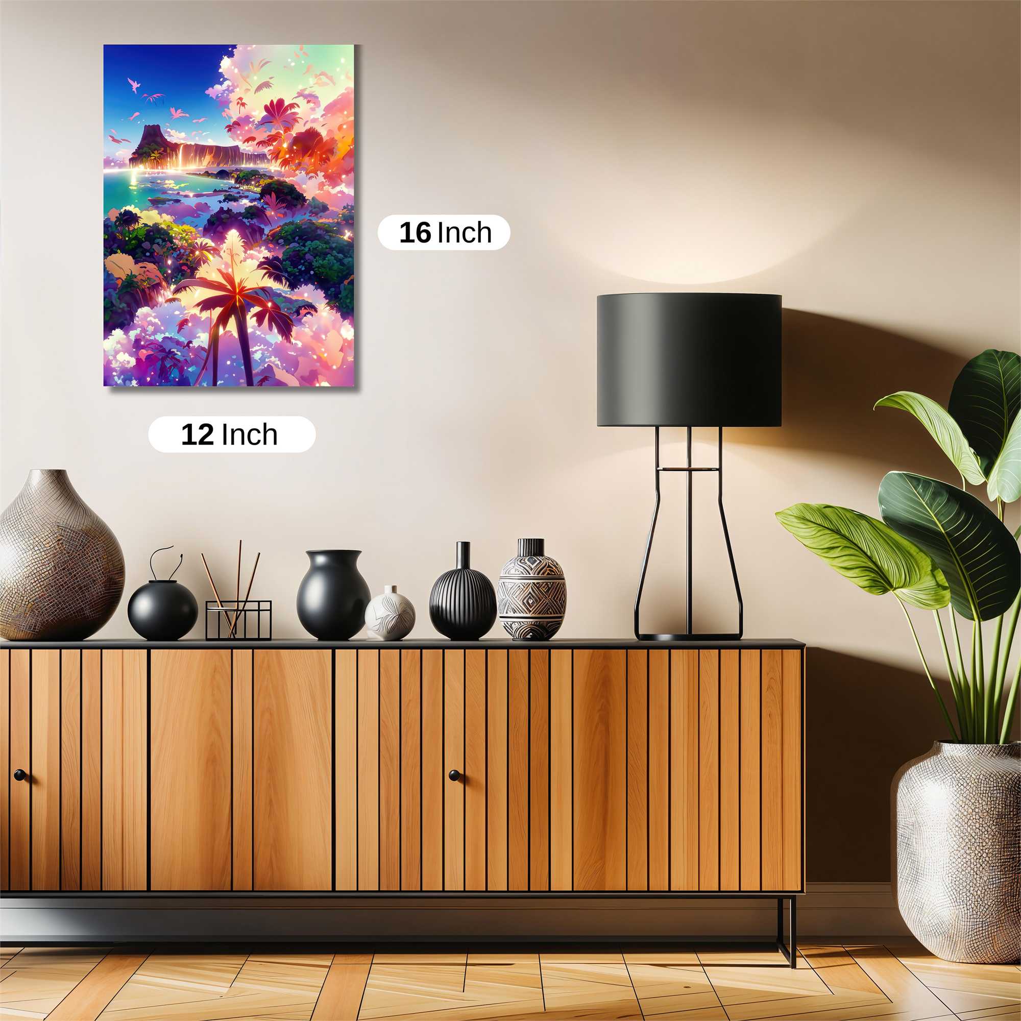 Island Dreamscape Safe Wall Magnetic / M