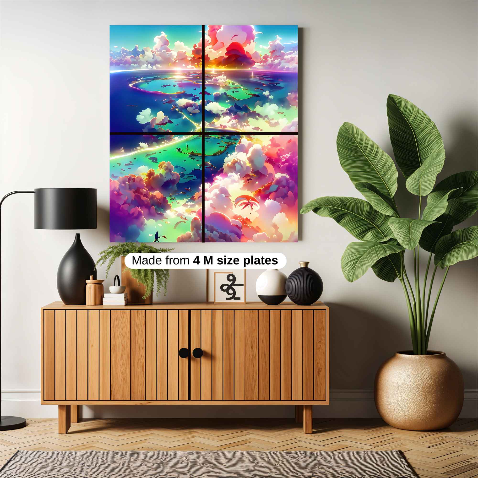 Island Bliss Safe Wall Magnetic / M