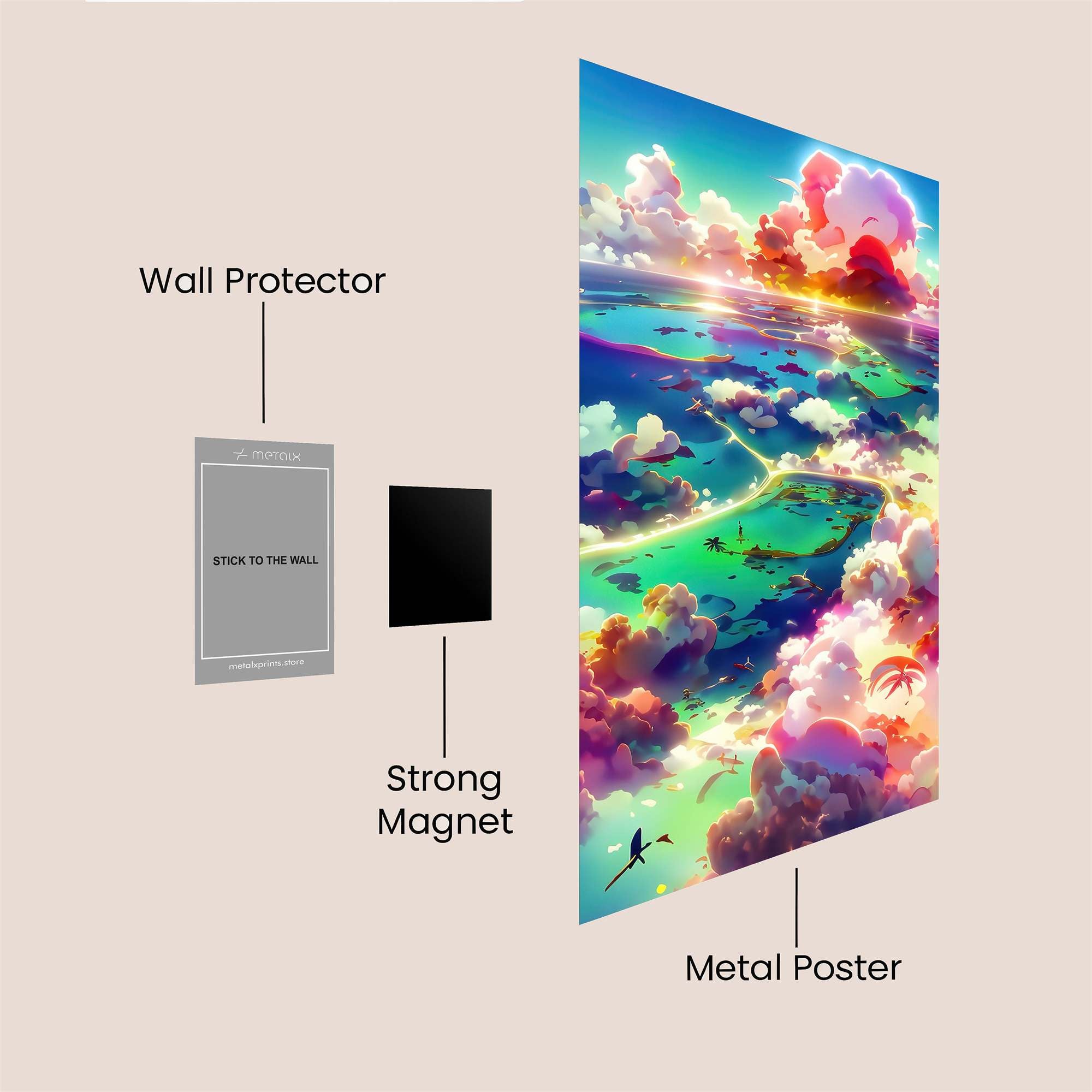 Island Bliss Safe Wall Magnetic / M