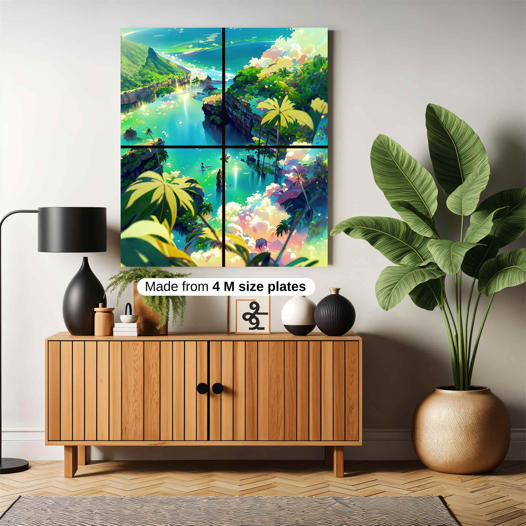 Tropical Dream Safe Wall Magnetic / M