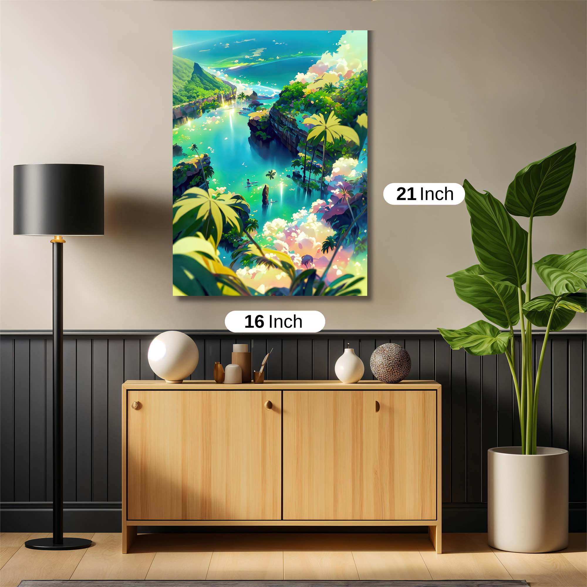 Tropical Dream Safe Wall Magnetic / M