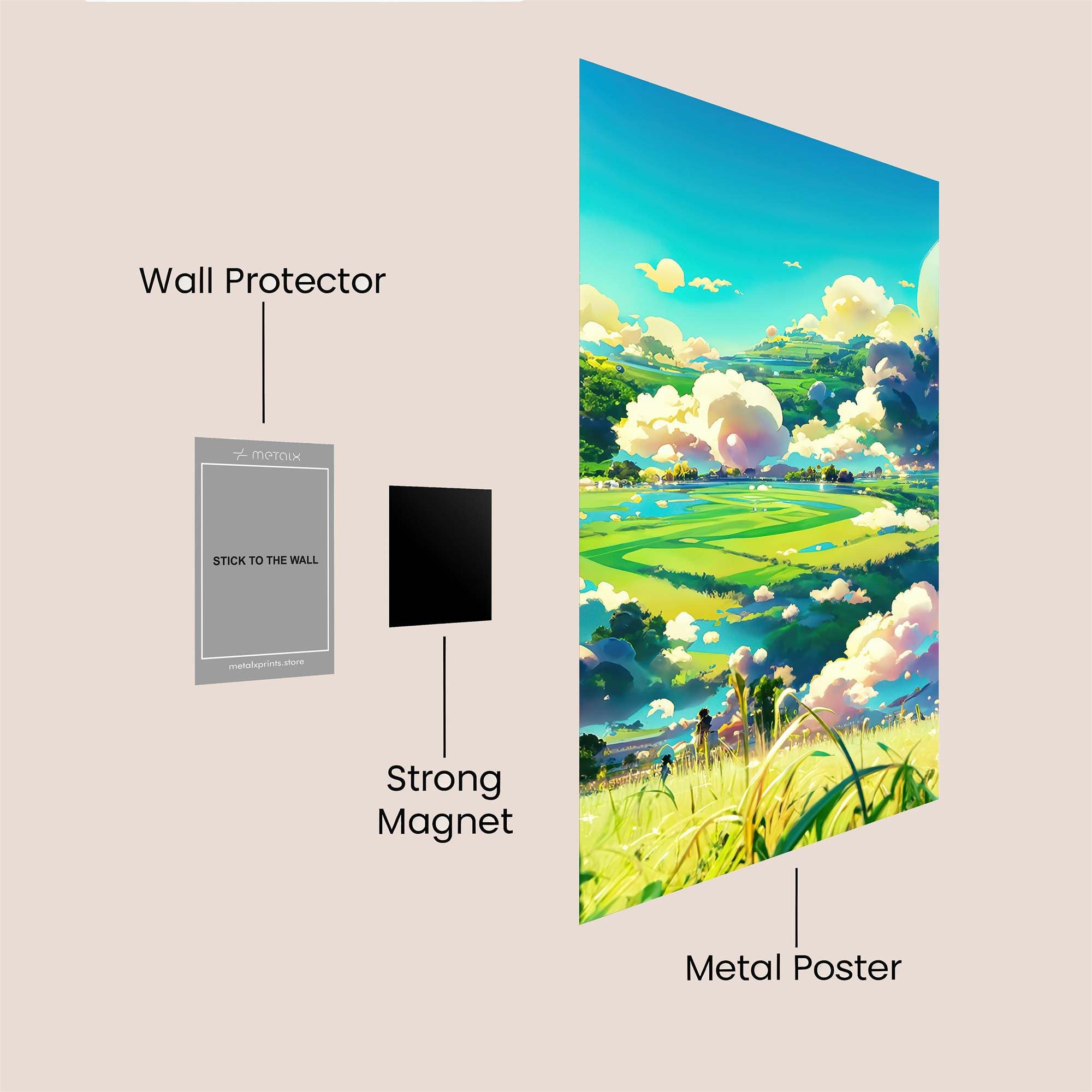 Celestial Serenity Safe Wall Magnetic / M