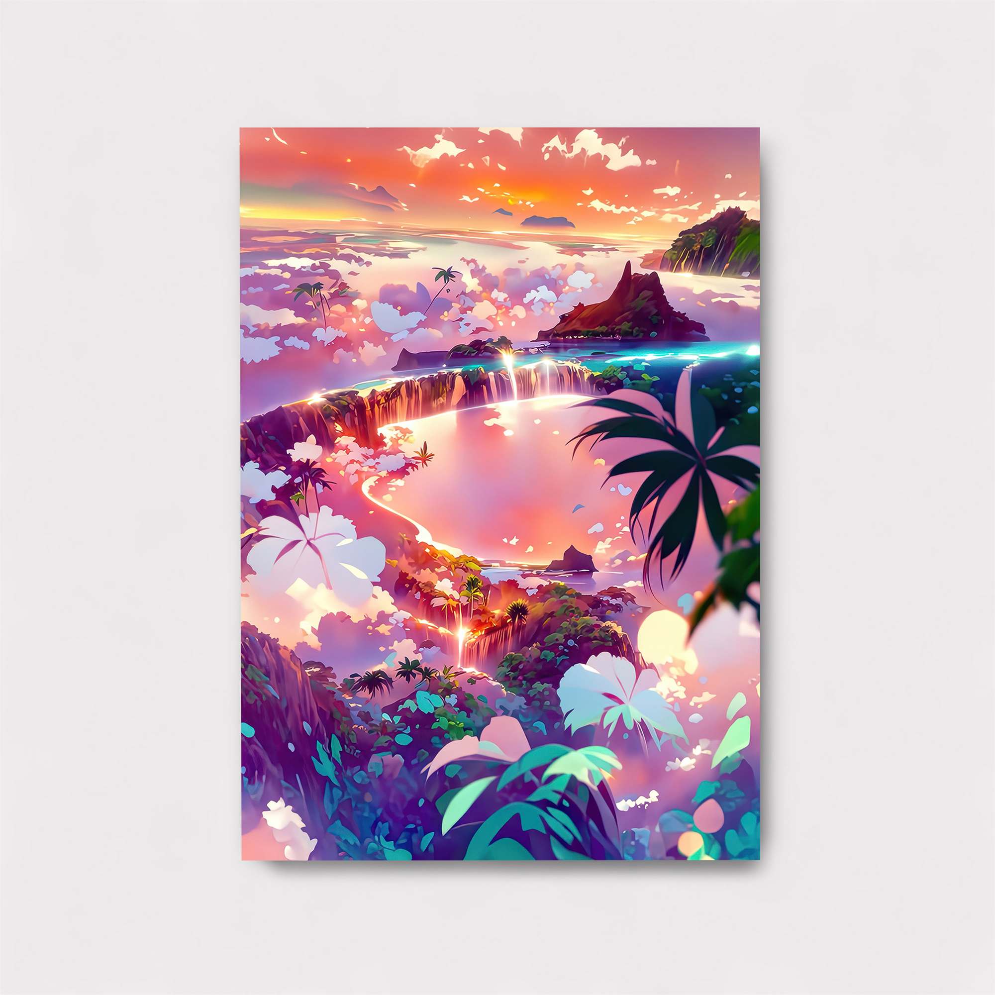 Sunset Serenity Safe Wall Magnetic / M