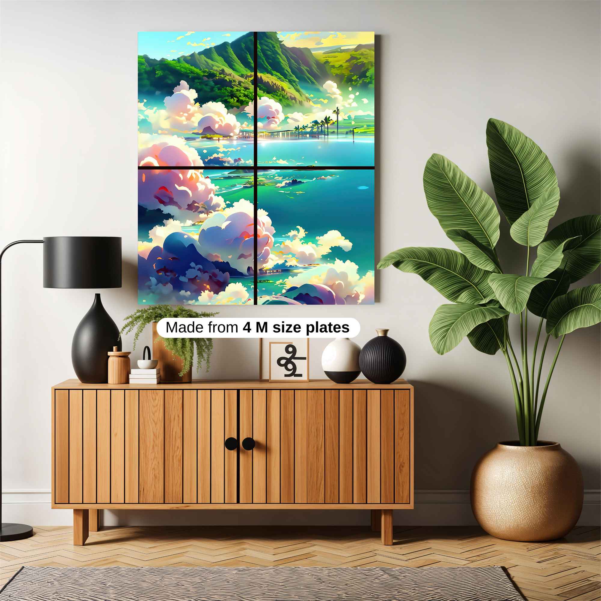 Island Serenity Safe Wall Magnetic / M