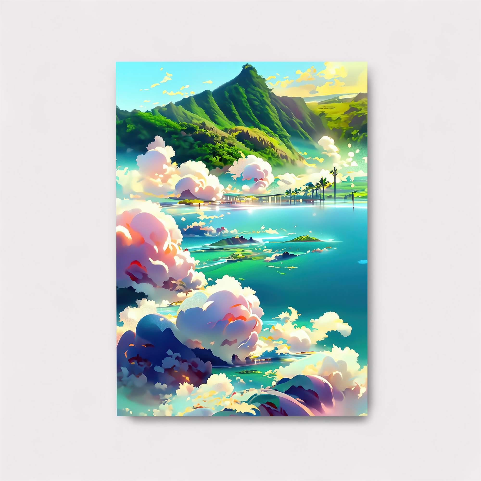 Island Serenity Safe Wall Magnetic / M