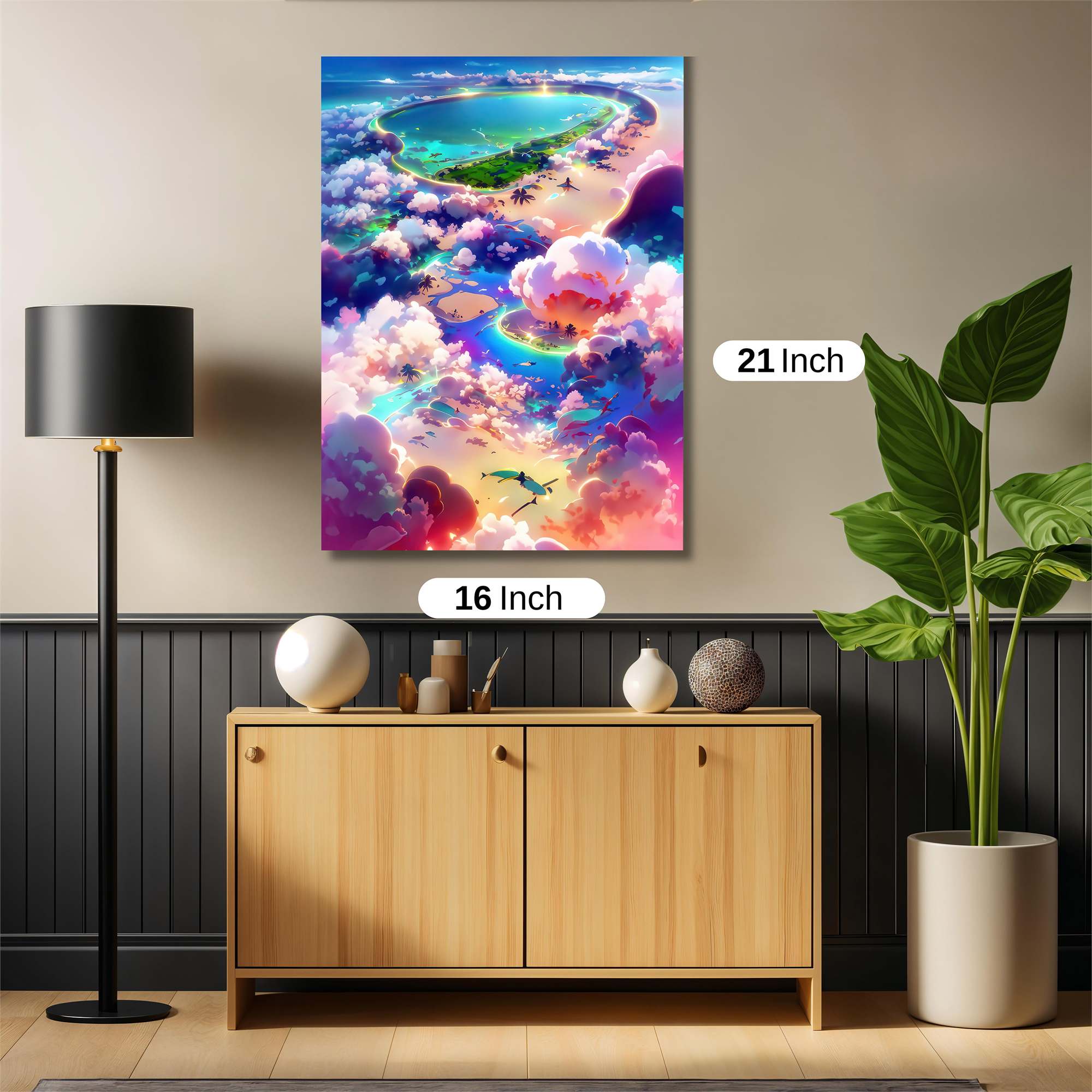 Paradise Dream Safe Wall Magnetic / M