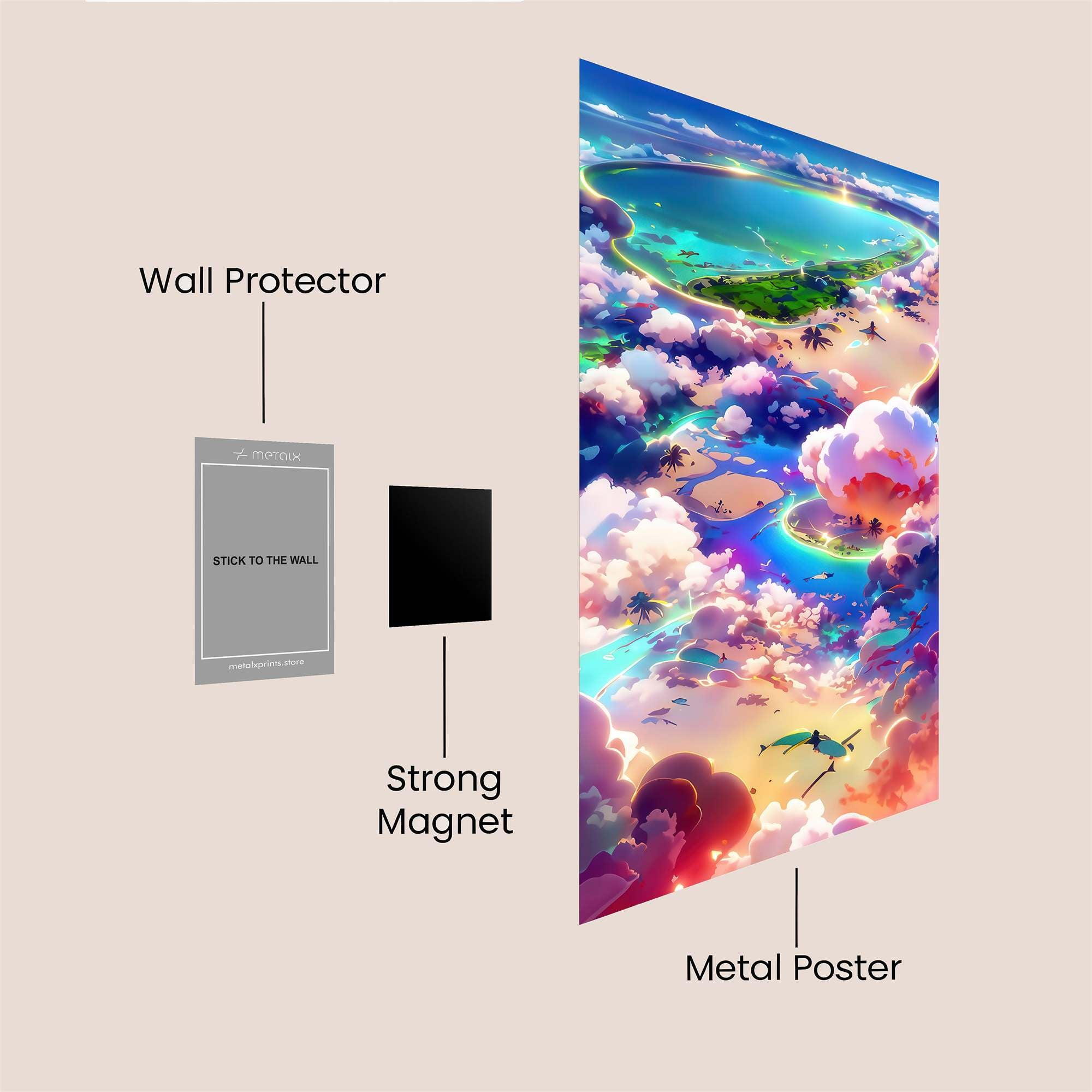 Paradise Dream Safe Wall Magnetic / M