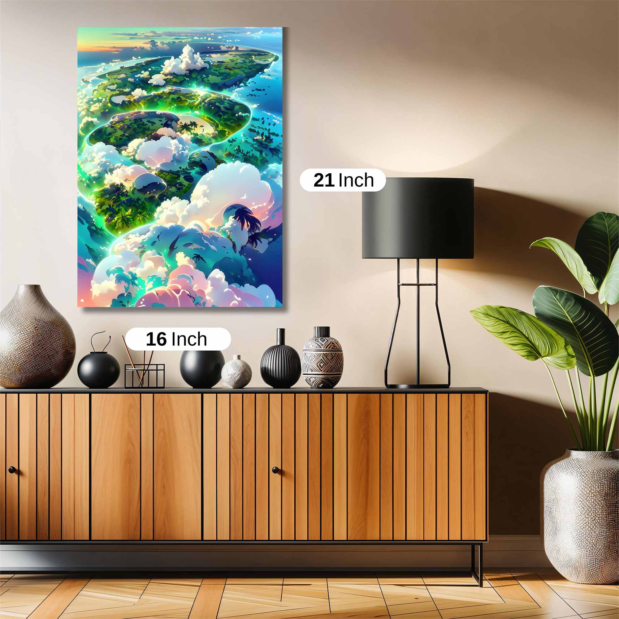 Paradise Serene Safe Wall Magnetic / M