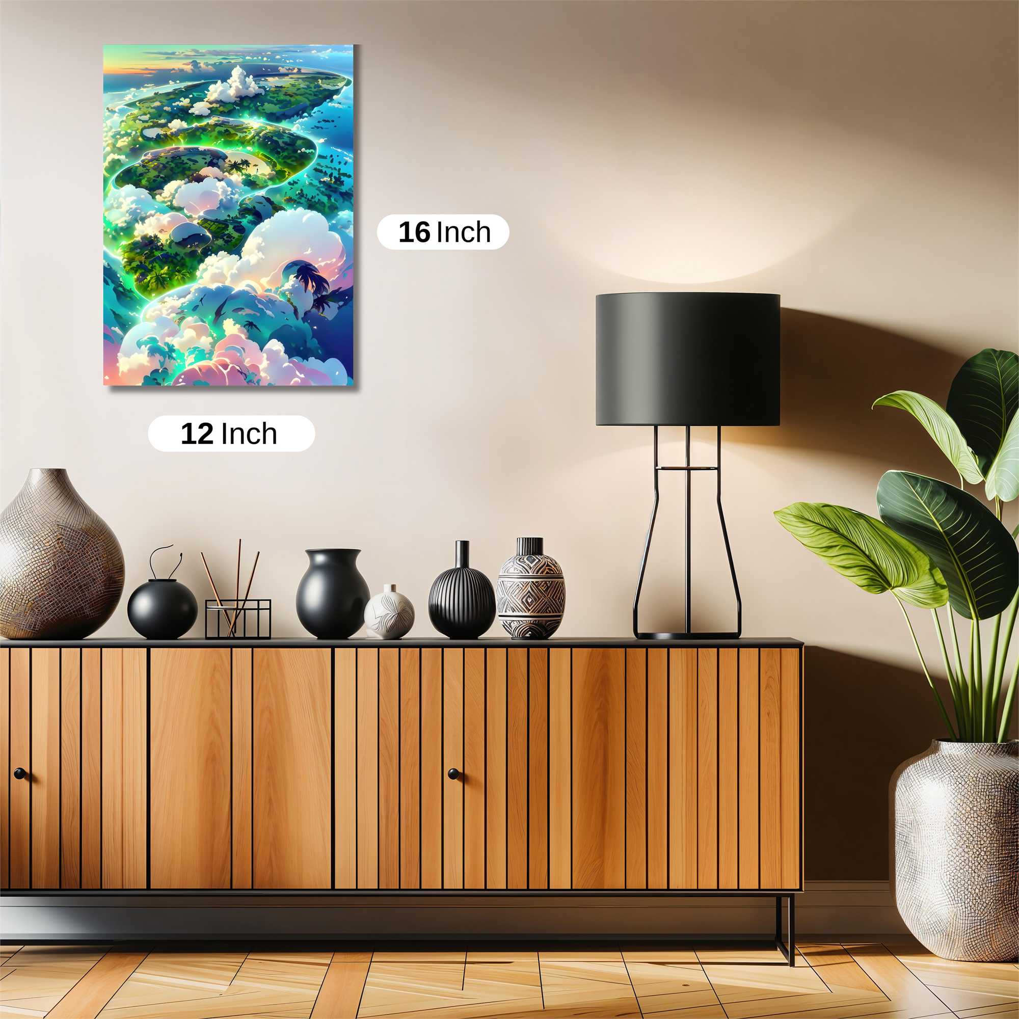 Paradise Serene Safe Wall Magnetic / M