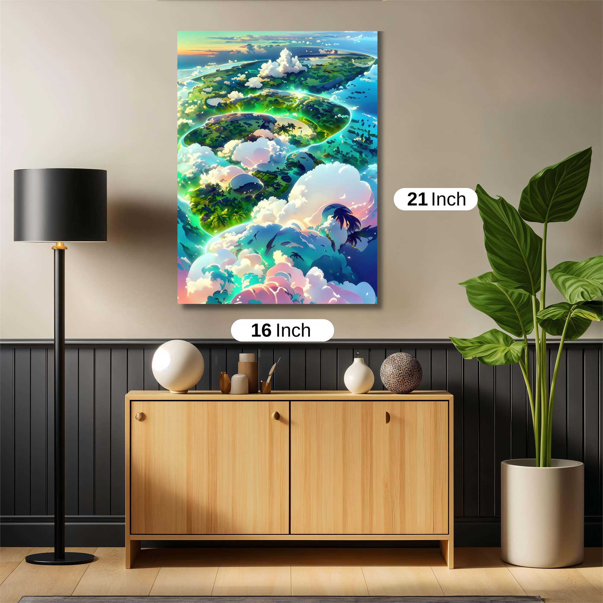 Paradise Serene Safe Wall Magnetic / M