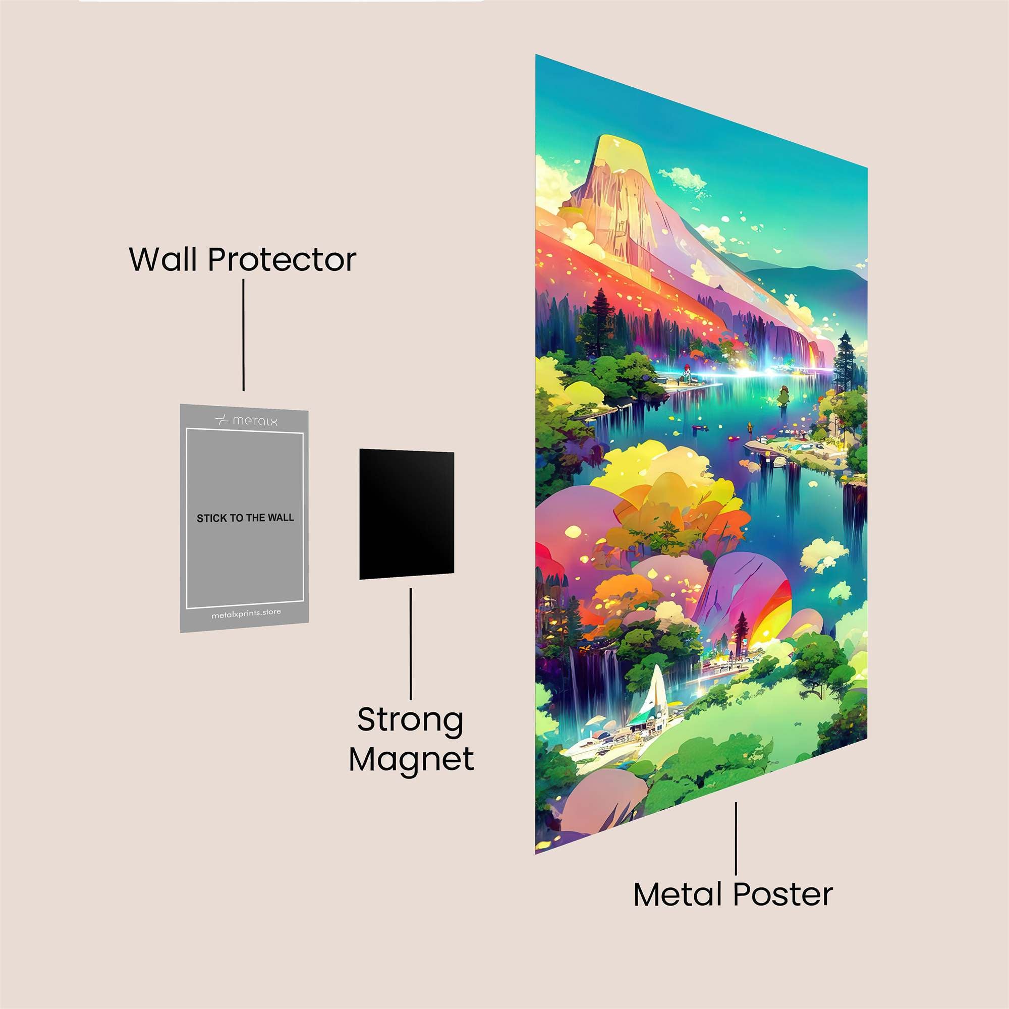 MountainDream Safe Wall Magnetic / M