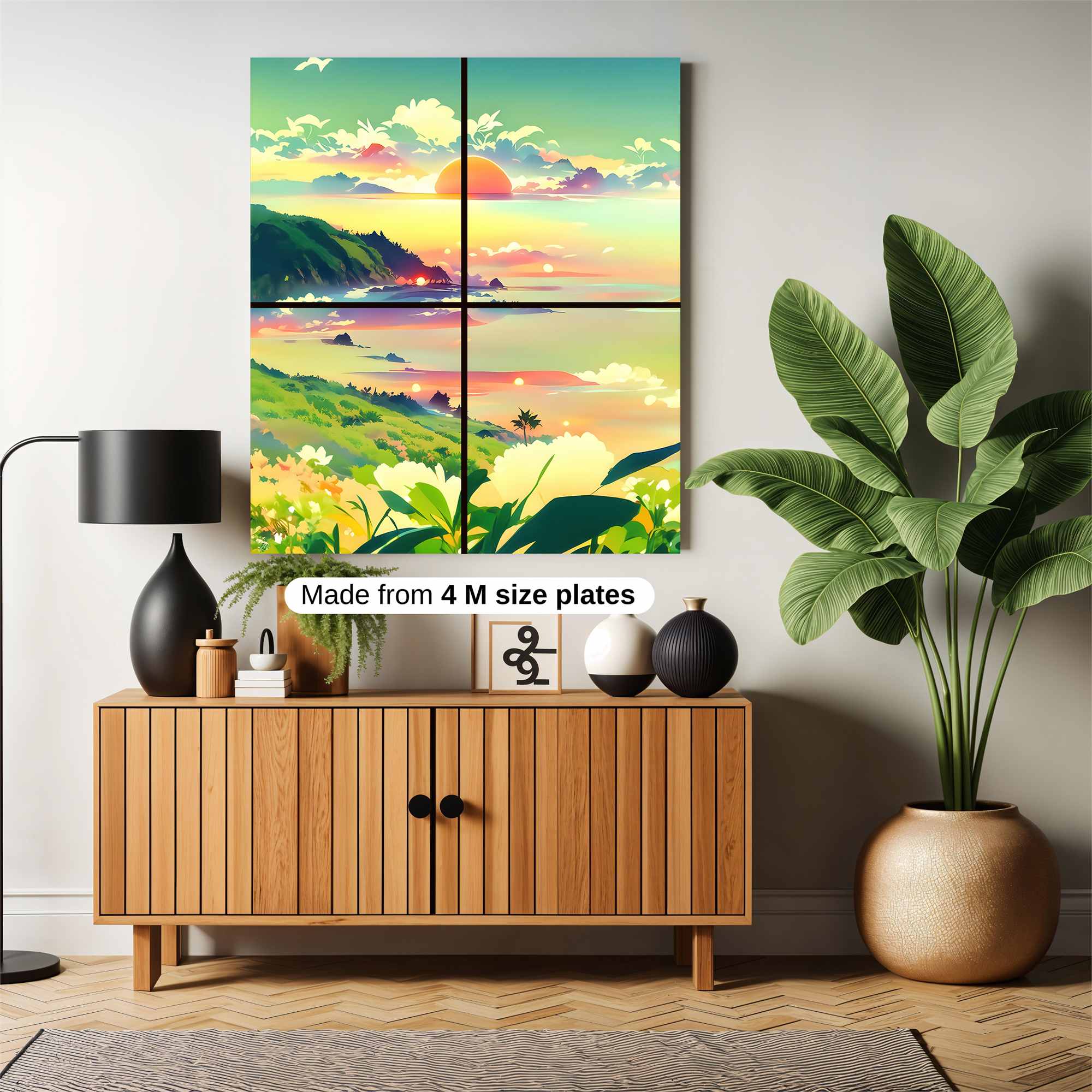 Sunrise Serenity Safe Wall Magnetic / M