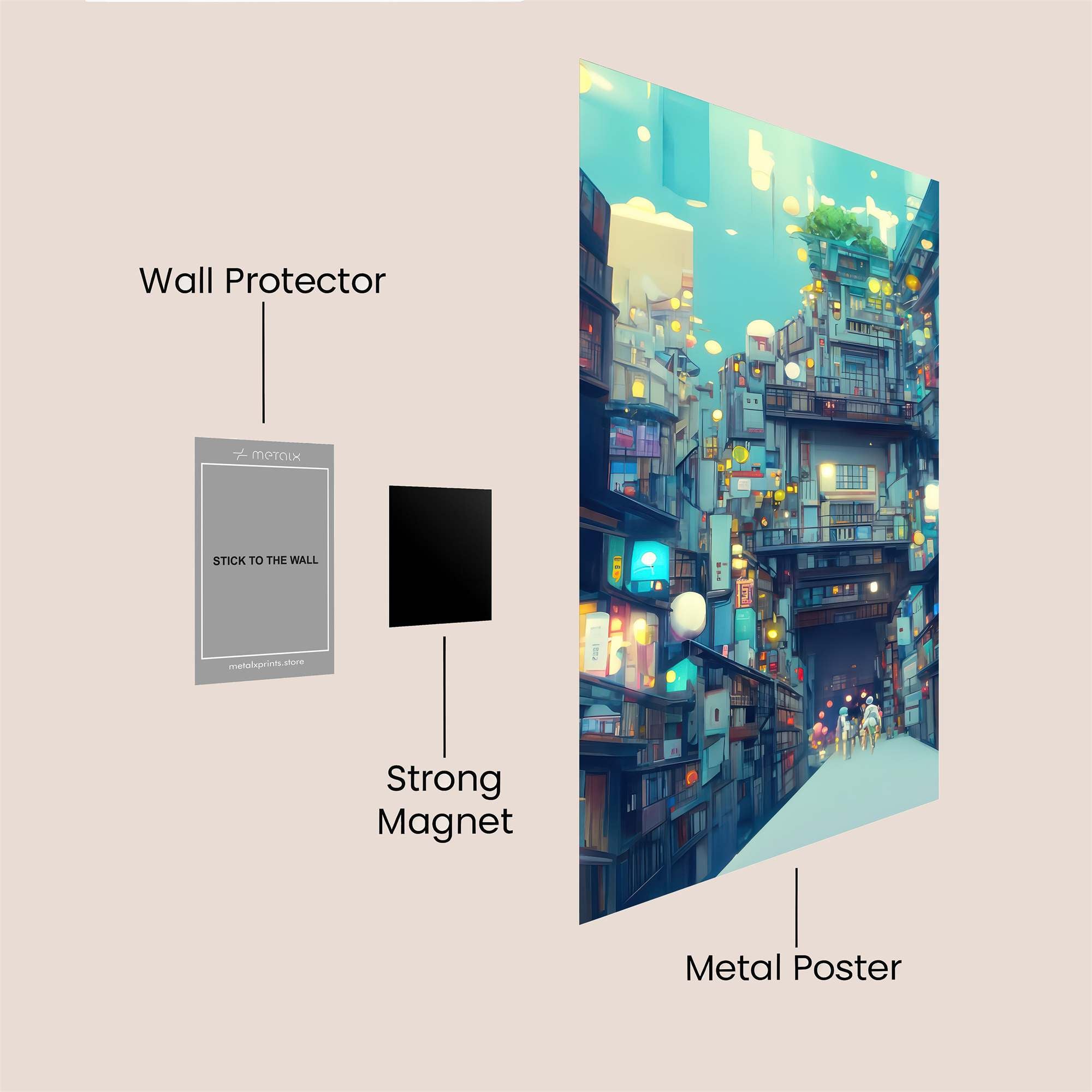 NeonDream Safe Wall Magnetic / M