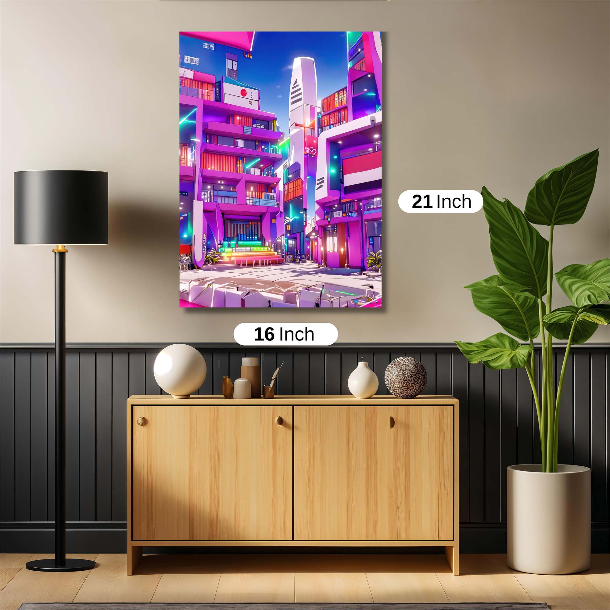 Tokyo Dreamscape Safe Wall Magnetic / M