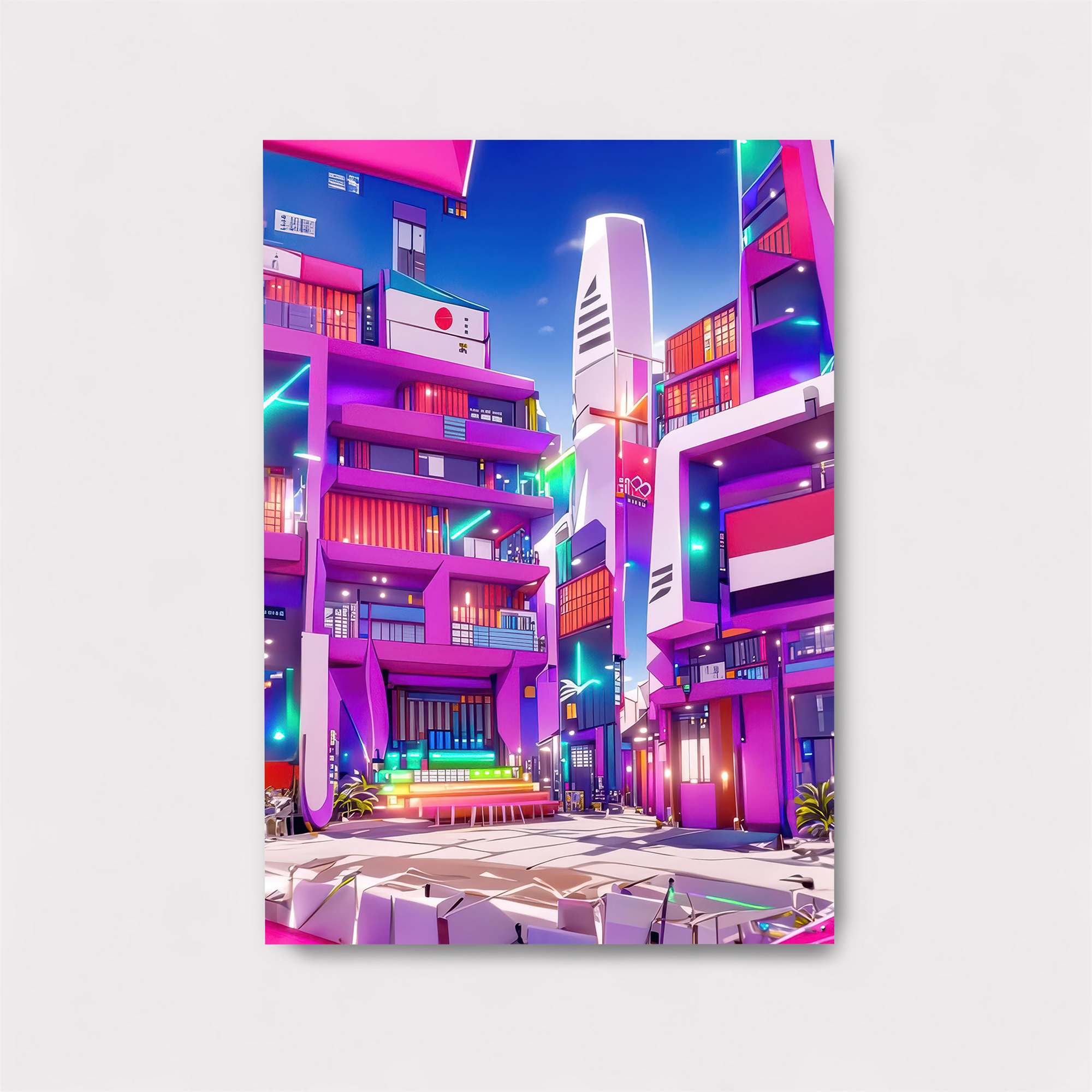Tokyo Dreamscape Safe Wall Magnetic / M