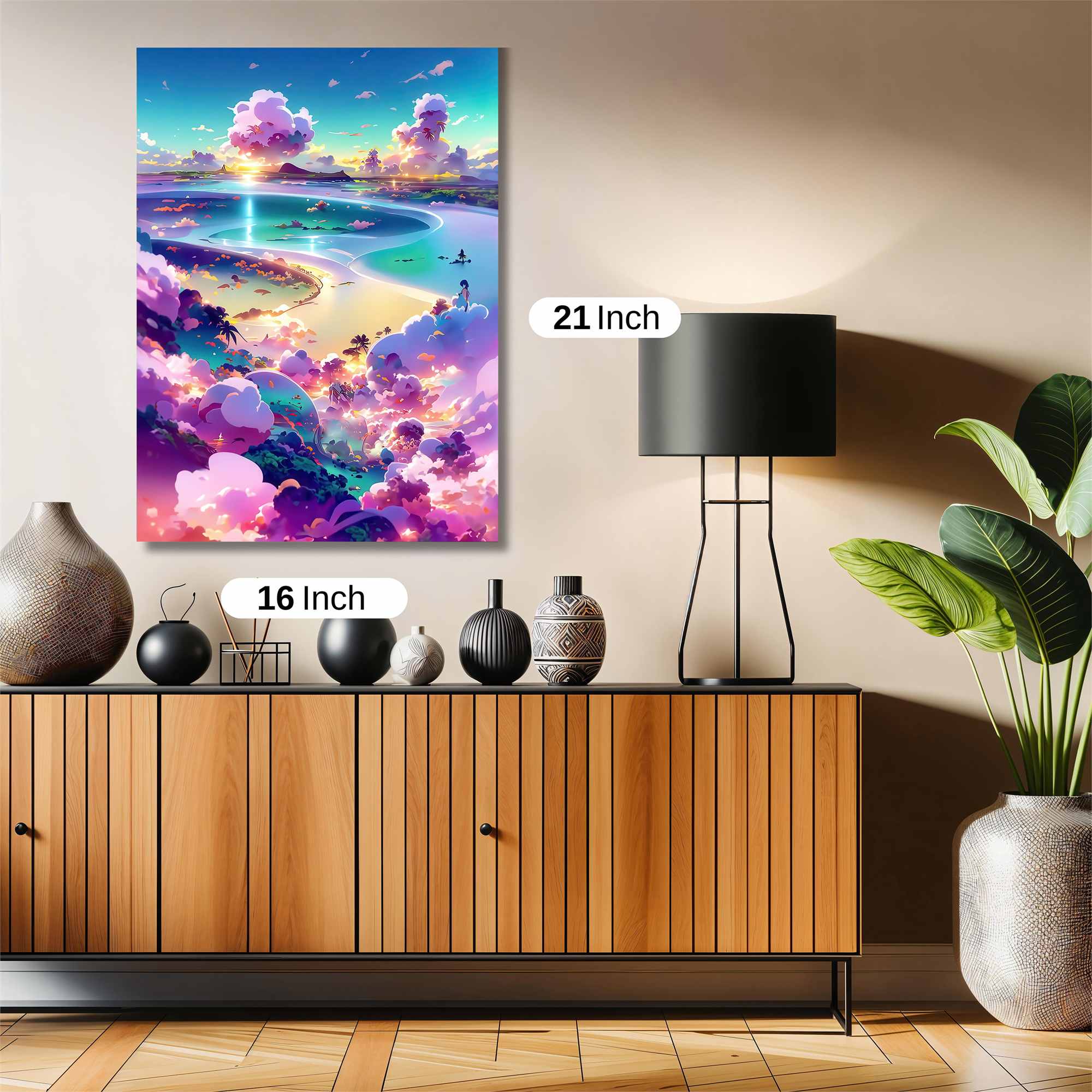 Sunrise Serenity Safe Wall Magnetic / M