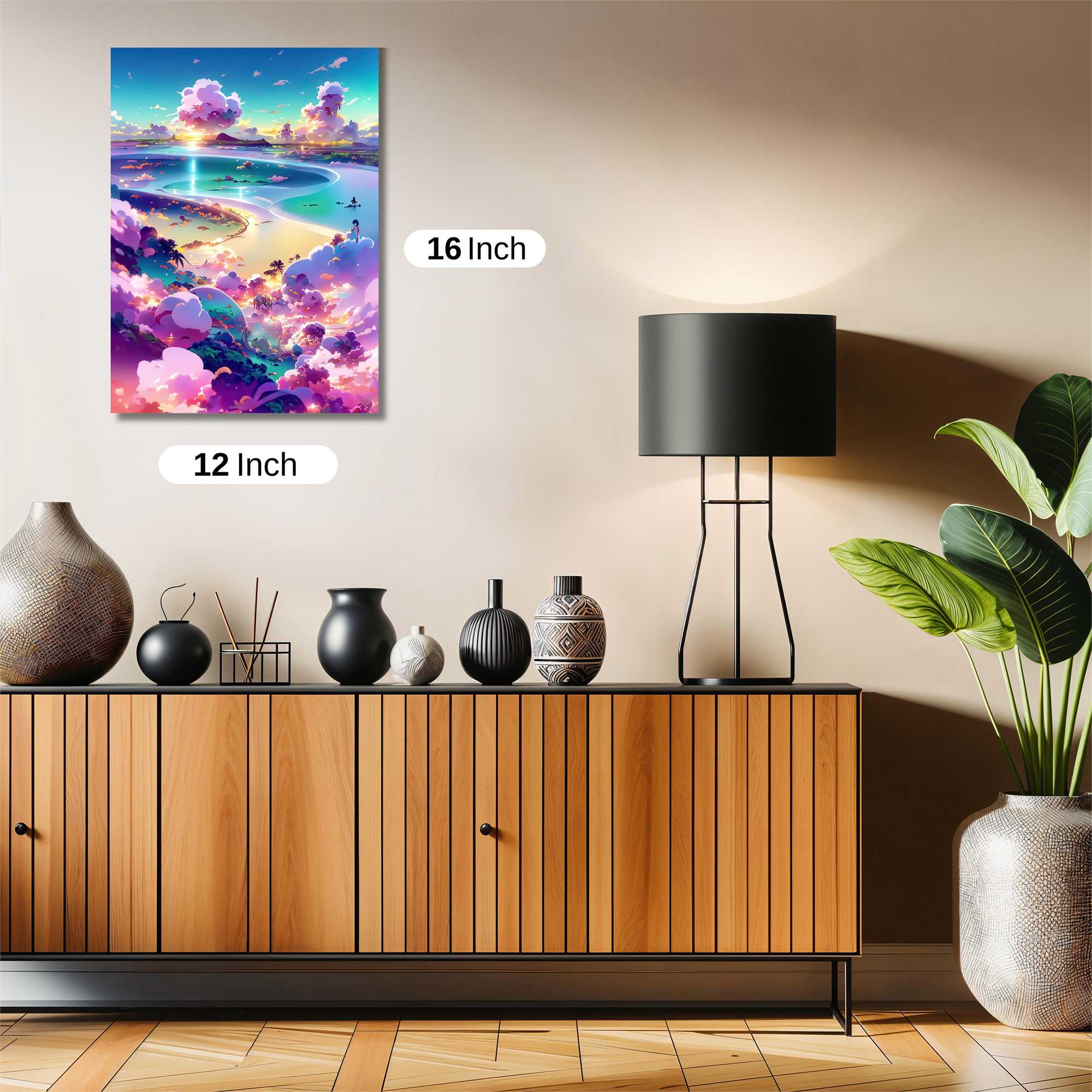 Sunrise Serenity Safe Wall Magnetic / M