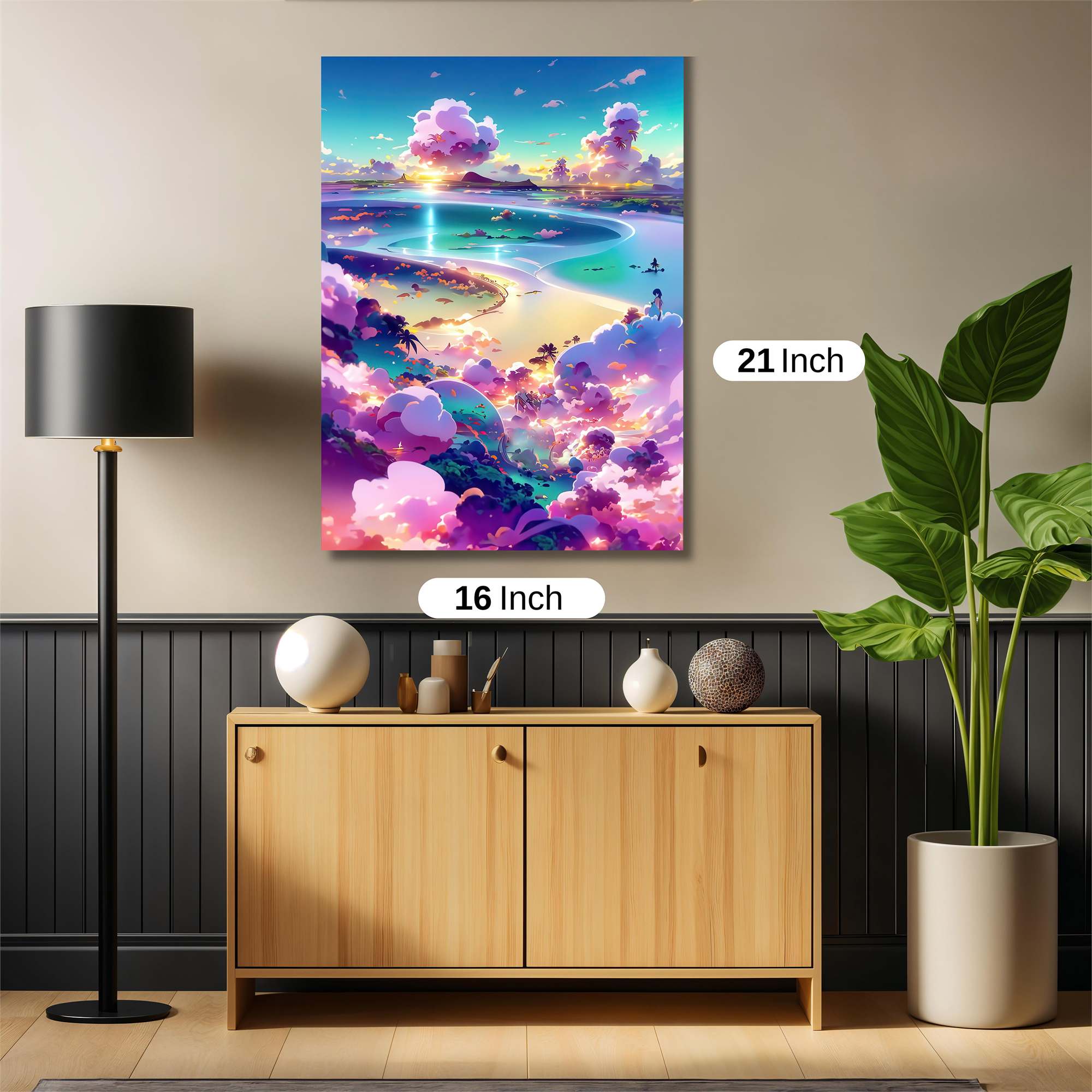 Sunrise Serenity Safe Wall Magnetic / M