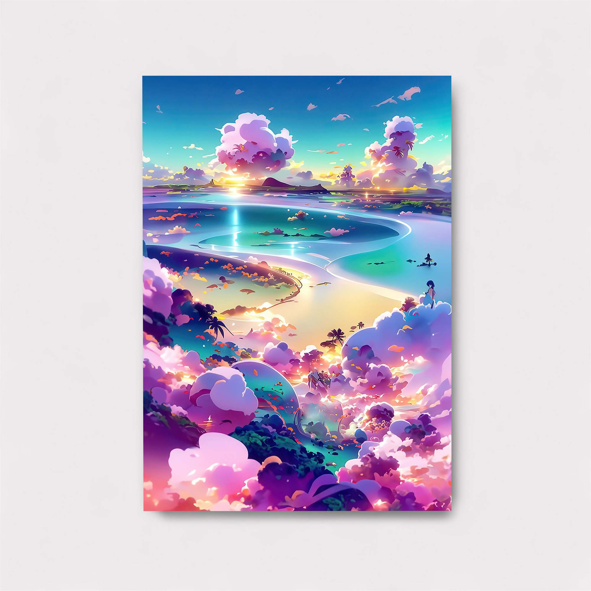 Sunrise Serenity Safe Wall Magnetic / M