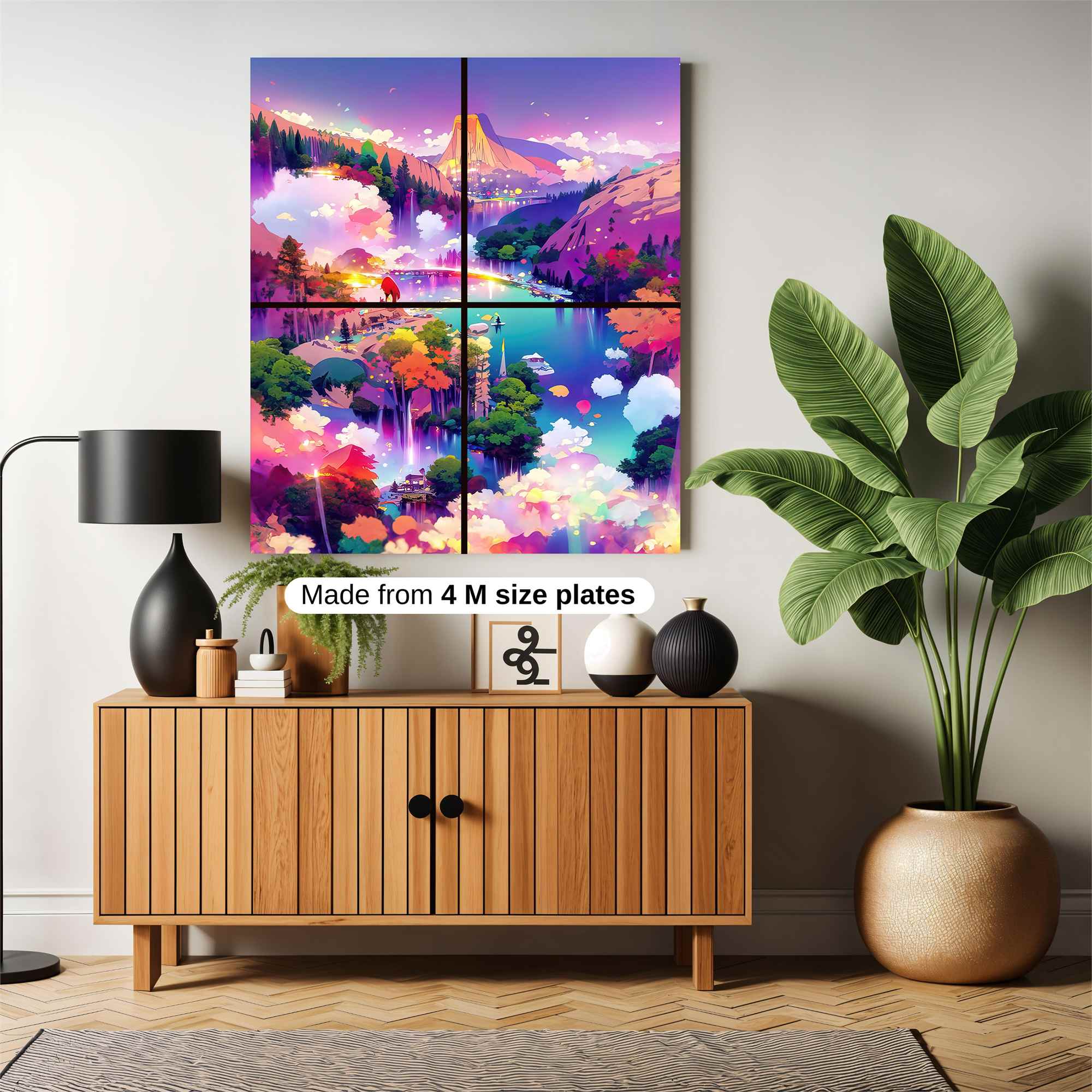 Mountain Dreamscape Safe Wall Magnetic / M