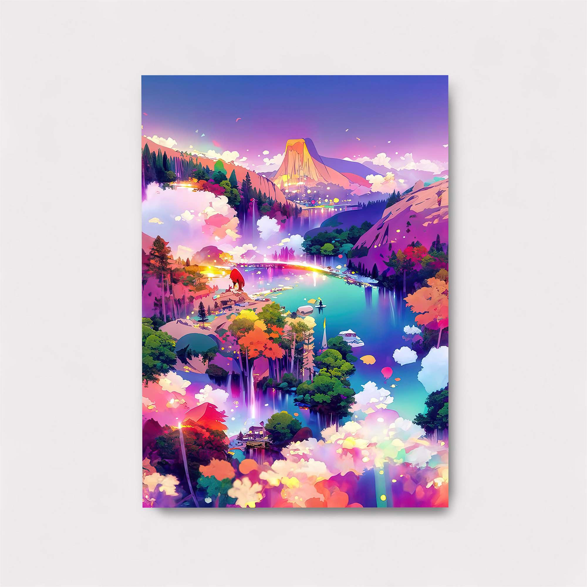 Mountain Dreamscape Safe Wall Magnetic / M