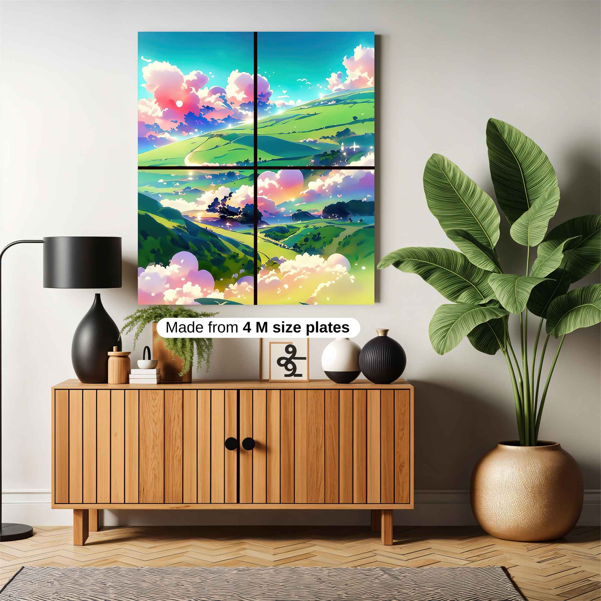 Sunset Serenity Safe Wall Magnetic / M