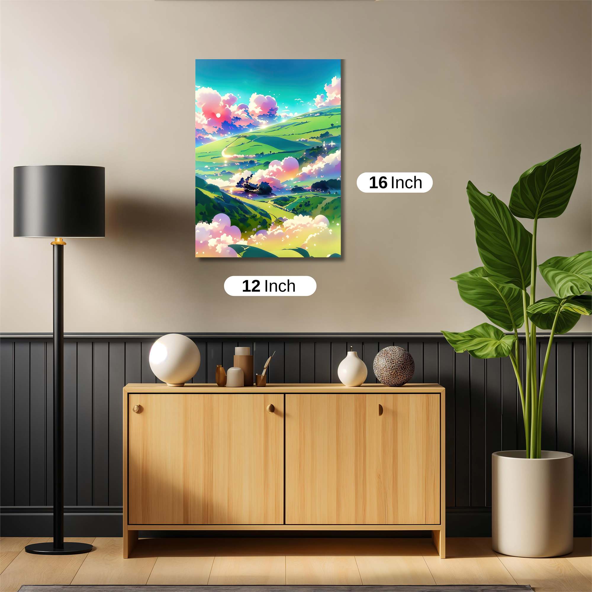 Sunset Serenity Safe Wall Magnetic / M