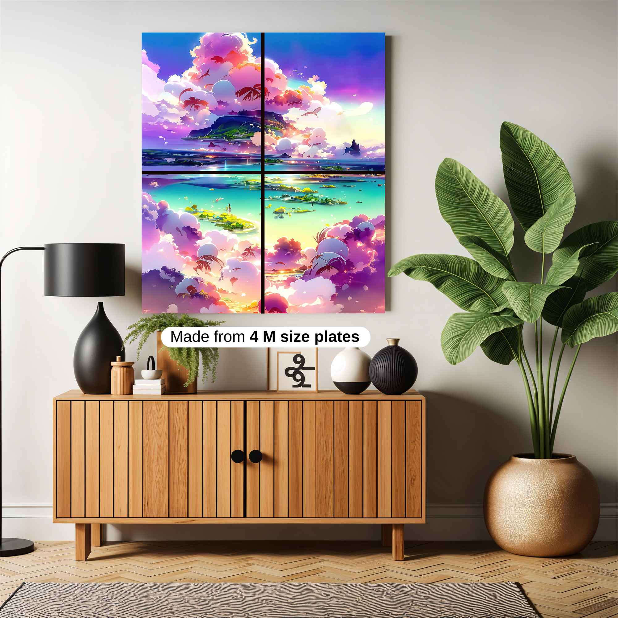 Island Dreamscape Safe Wall Magnetic / M