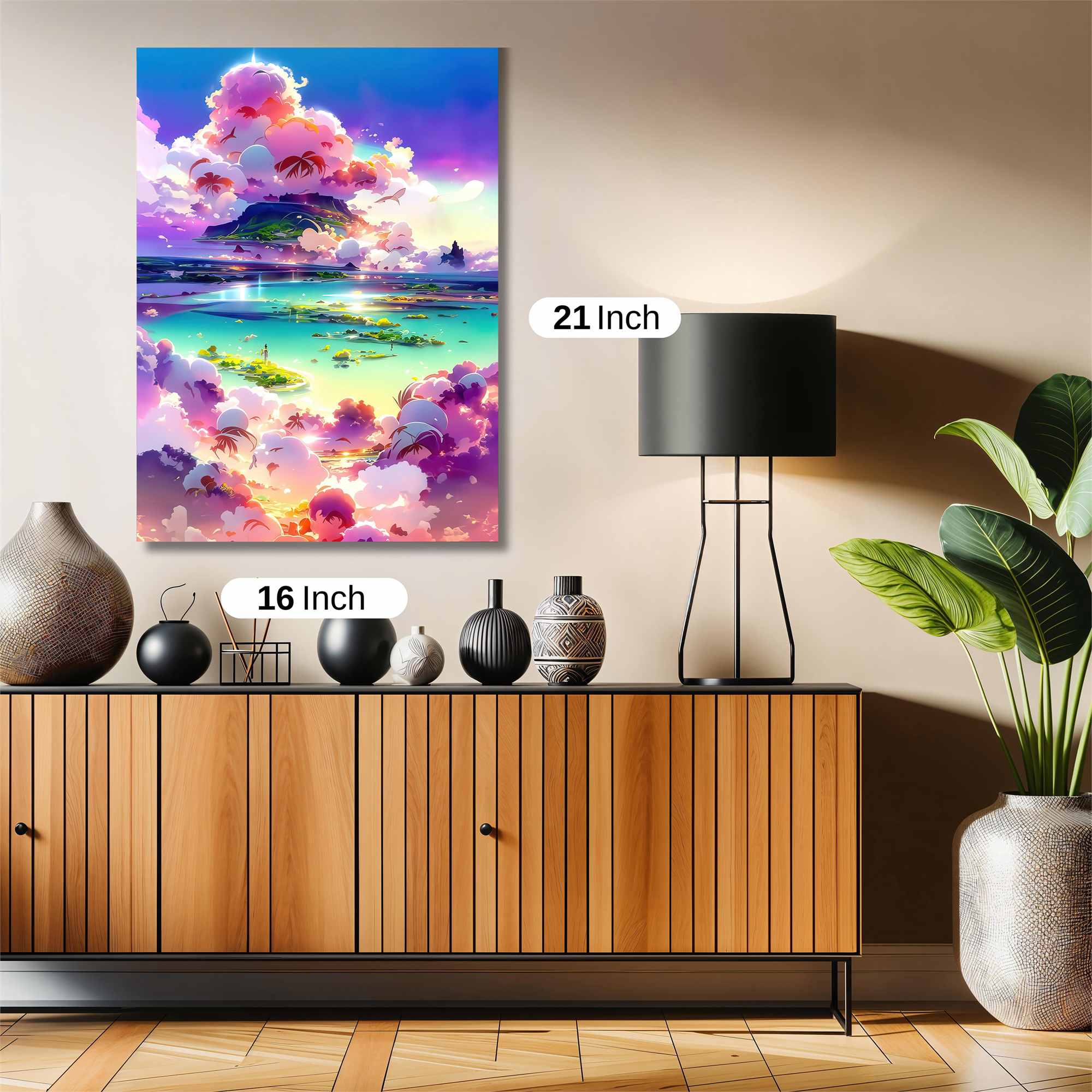 Island Dreamscape Safe Wall Magnetic / M