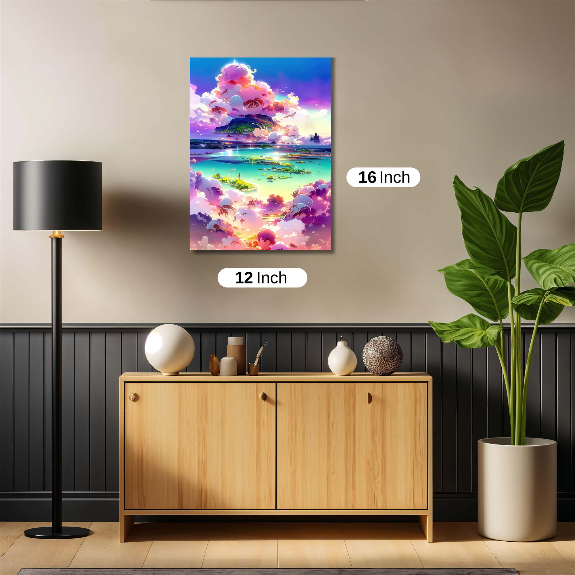 Island Dreamscape Safe Wall Magnetic / M