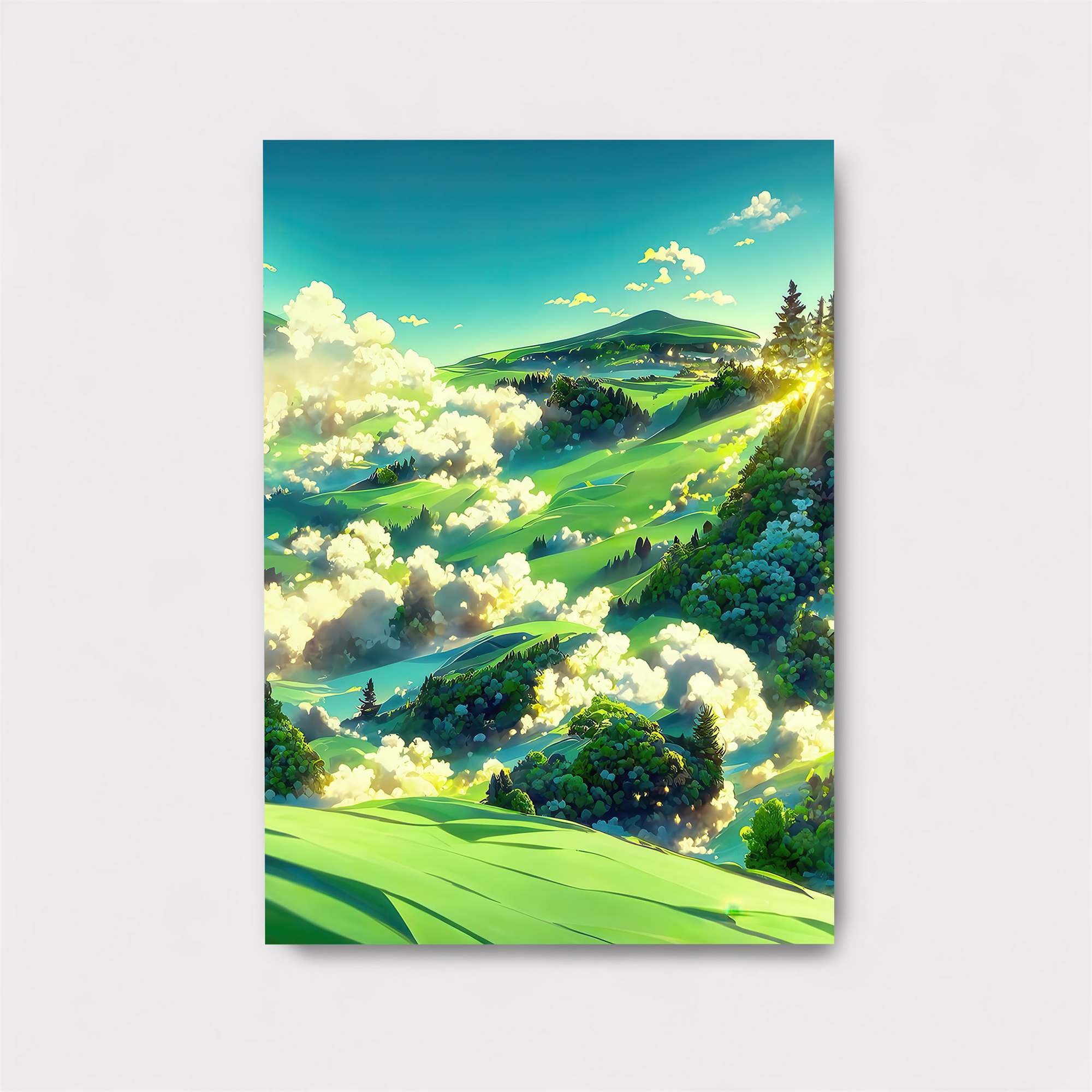 Sunlit Serenity Safe Wall Magnetic / M