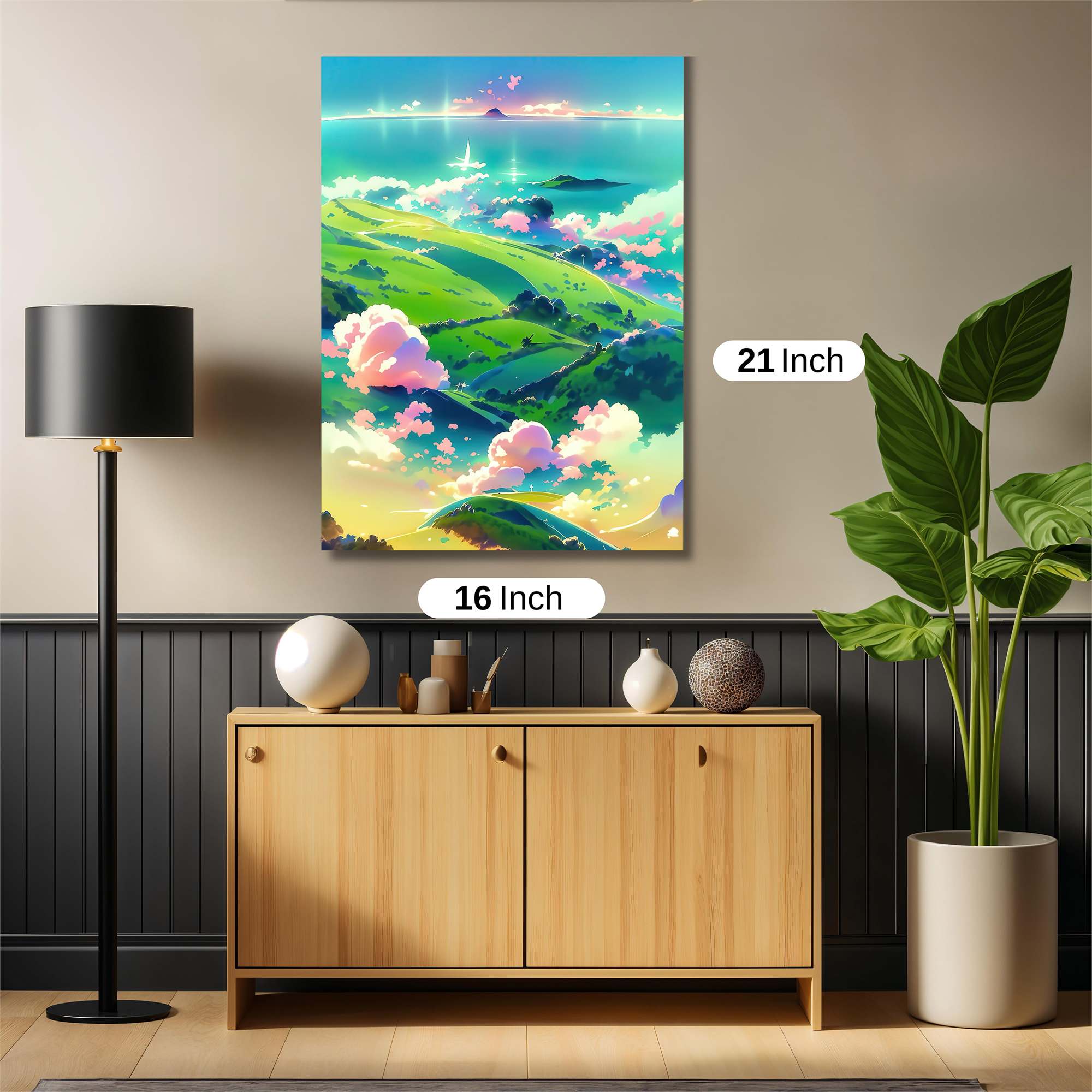 Skyward Serenity Safe Wall Magnetic / M