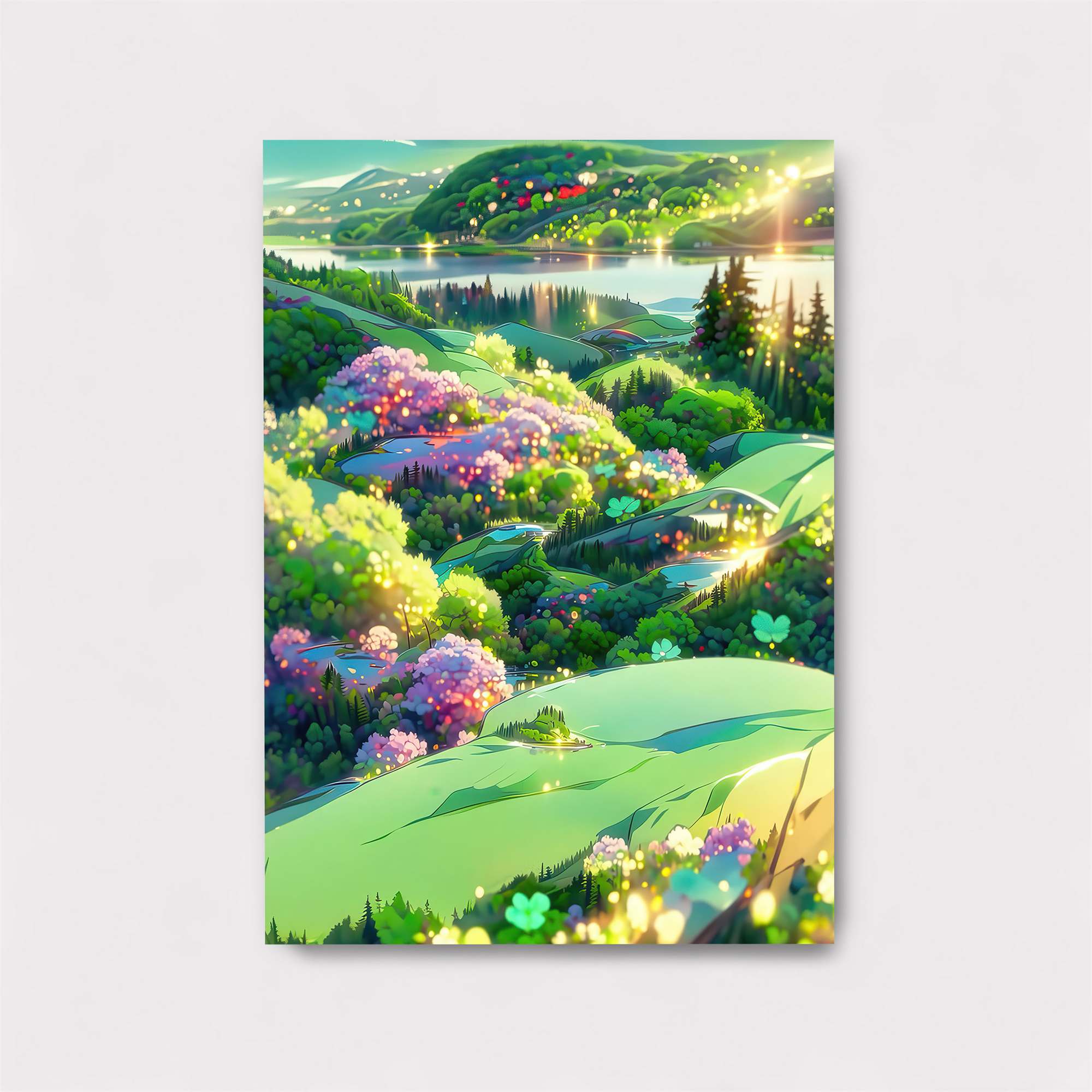 Miyazaki's Dreamscape Safe Wall Magnetic / M