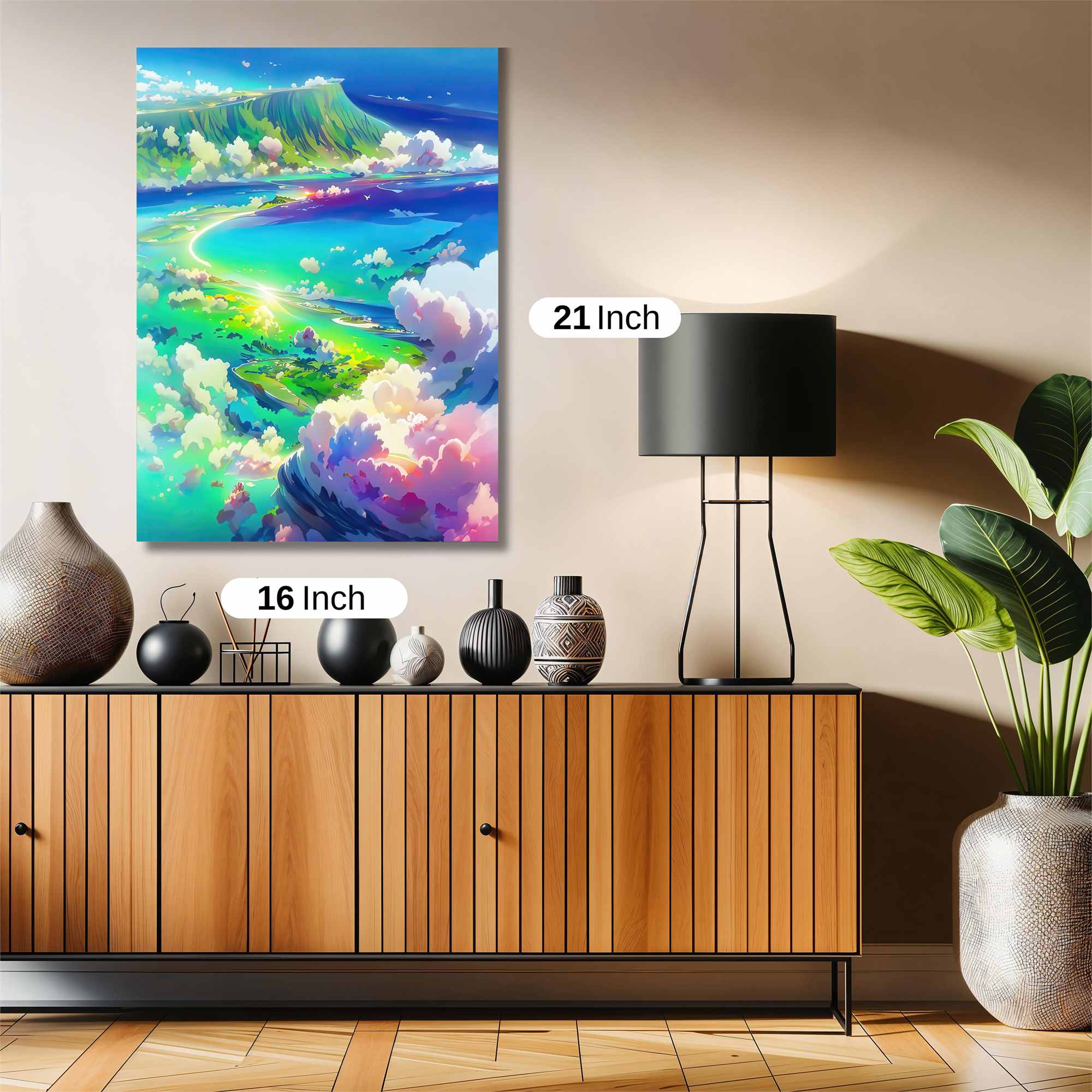 Island Serenity Safe Wall Magnetic / M