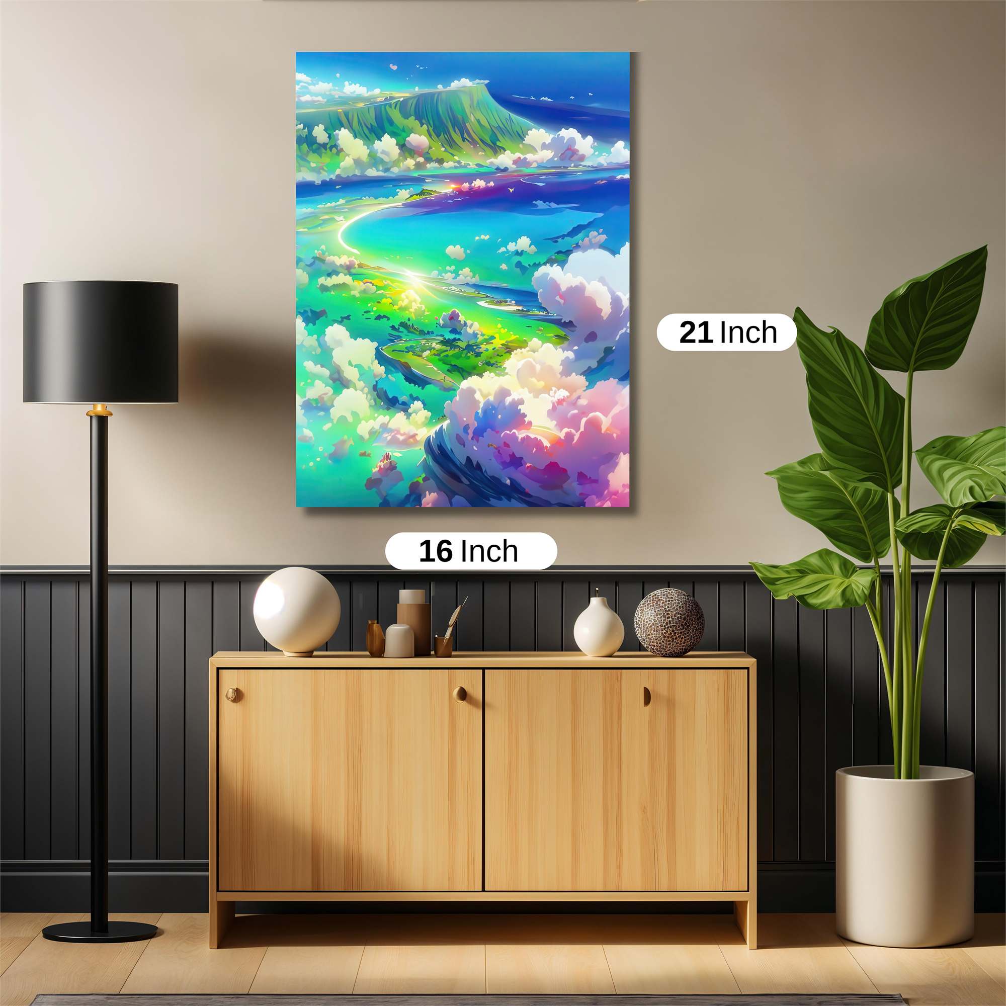 Island Serenity Safe Wall Magnetic / M