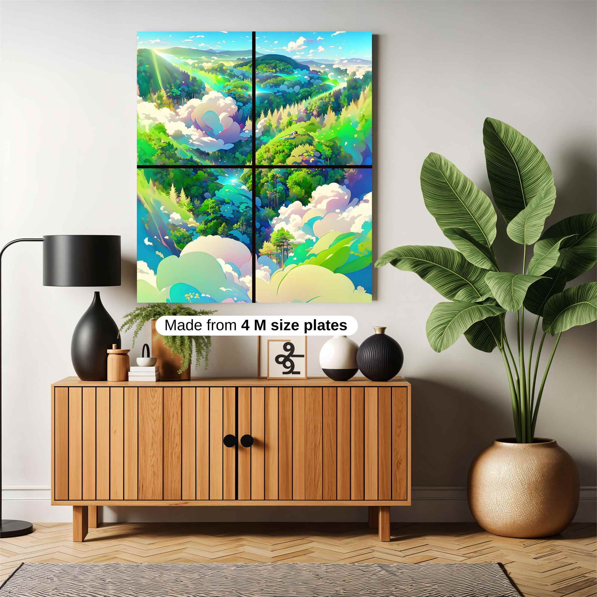 Verdant Serenity Safe Wall Magnetic / M